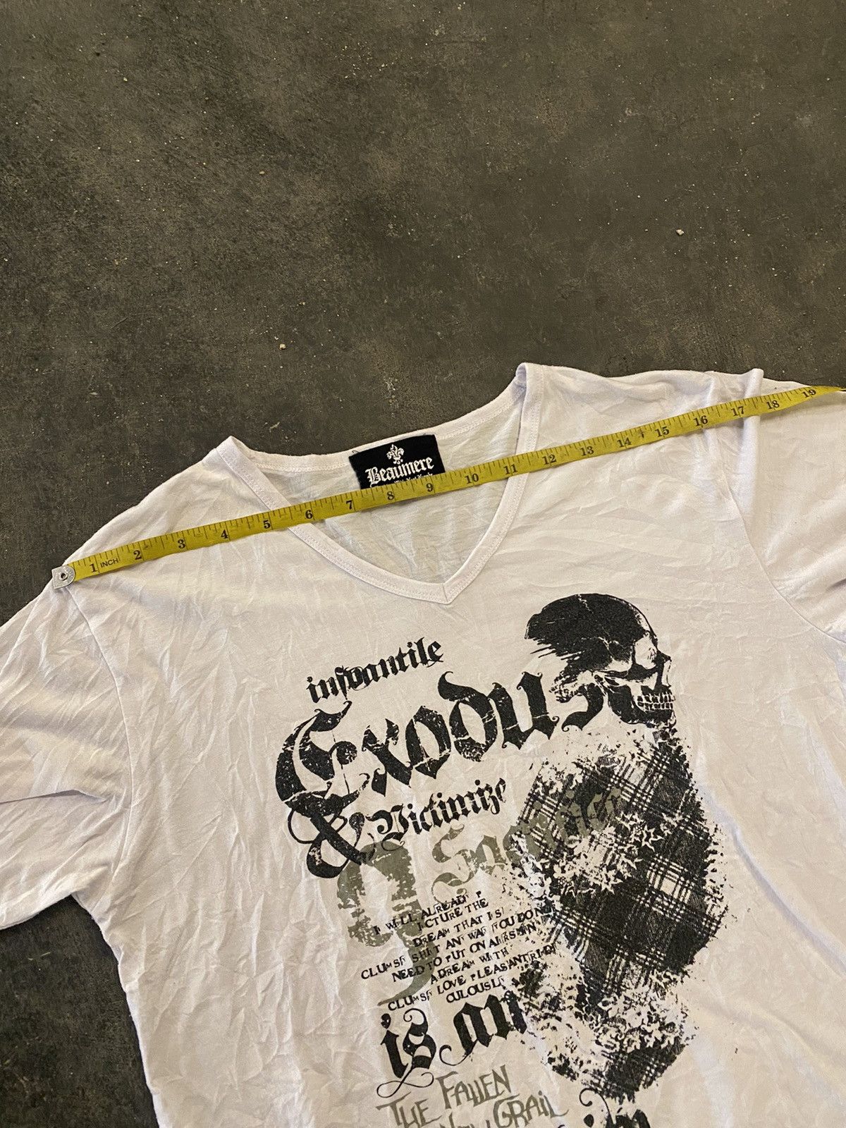 Hysteric Glamour Y2k Beaumere skull ifsixwasnine LongSleeve Size US M / EU 48-50 / 2 - 8 Thumbnail