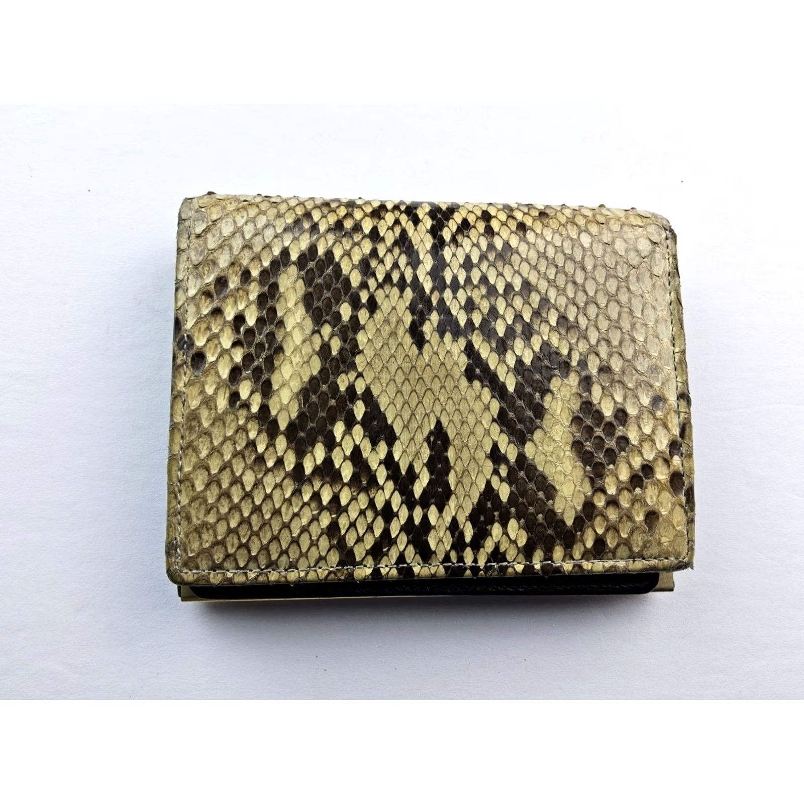 Skin 49AV Junko Shimada Snake Skin Bifold Wallet Multicolor Women Size ONE SIZE - 4 Thumbnail
