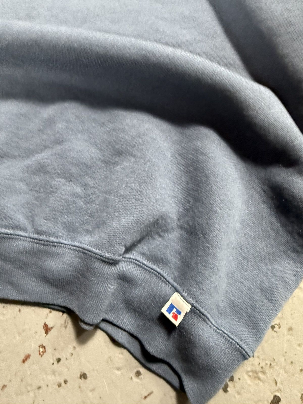 Russell Athletic Vintage Russell Athletic Sea Foam Blue Blank Crewneck Size US XXL / EU 58 / 5 - 6 Thumbnail