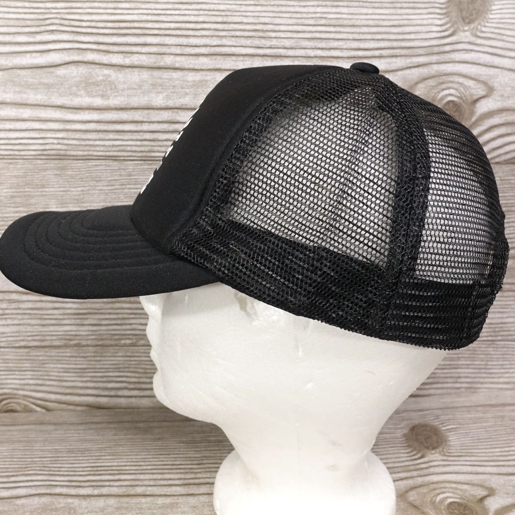 Vintage Wheelhouse Downtown St Louis The Only Party Logo Hat Trucker Snapback Adjustable Unisex Adults Black Size ONE SIZE - 4 Thumbnail