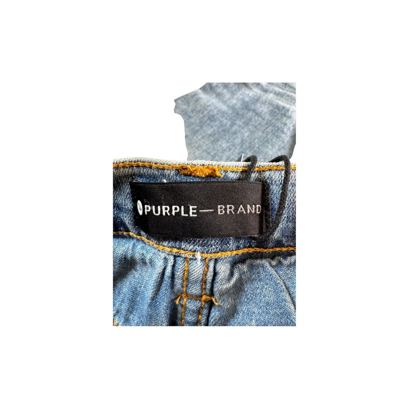 Purple Brand Purple Brand Distressed Light Wash Jeans Size US 32 / EU 48 - 4 Thumbnail