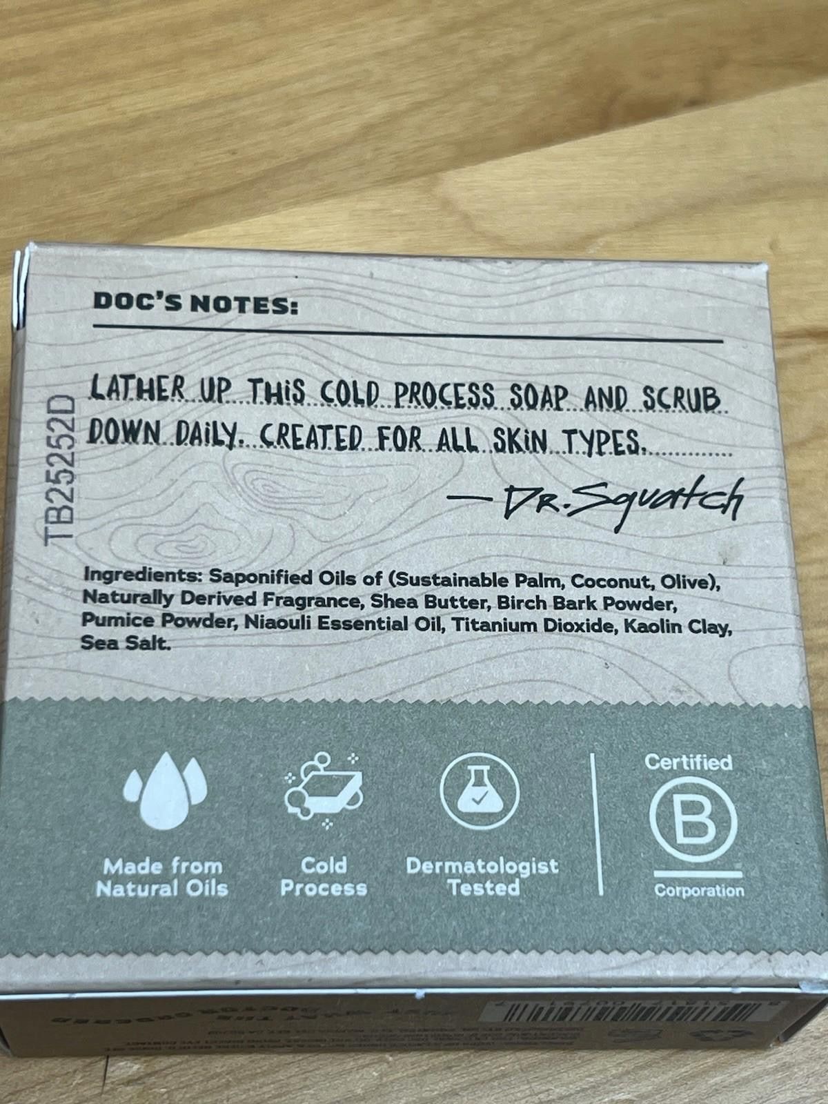 Other Dr. Squatch Birchwood Breeze All Natural Soap Men Medium Size ONE SIZE - 10 Thumbnail