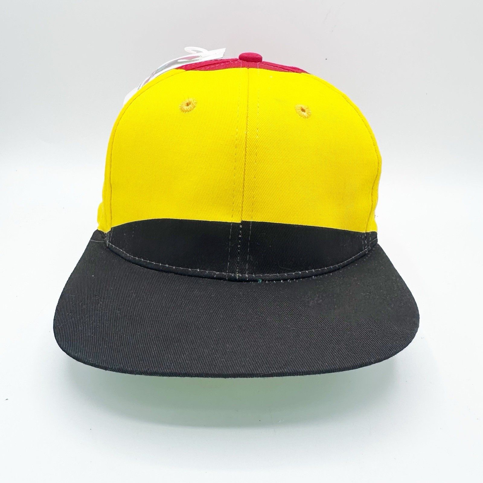 Vintage Vintage 1994 BELGIUM Flag Belgique Snapback Hat World Cup Size ONE SIZE - 2 Thumbnail