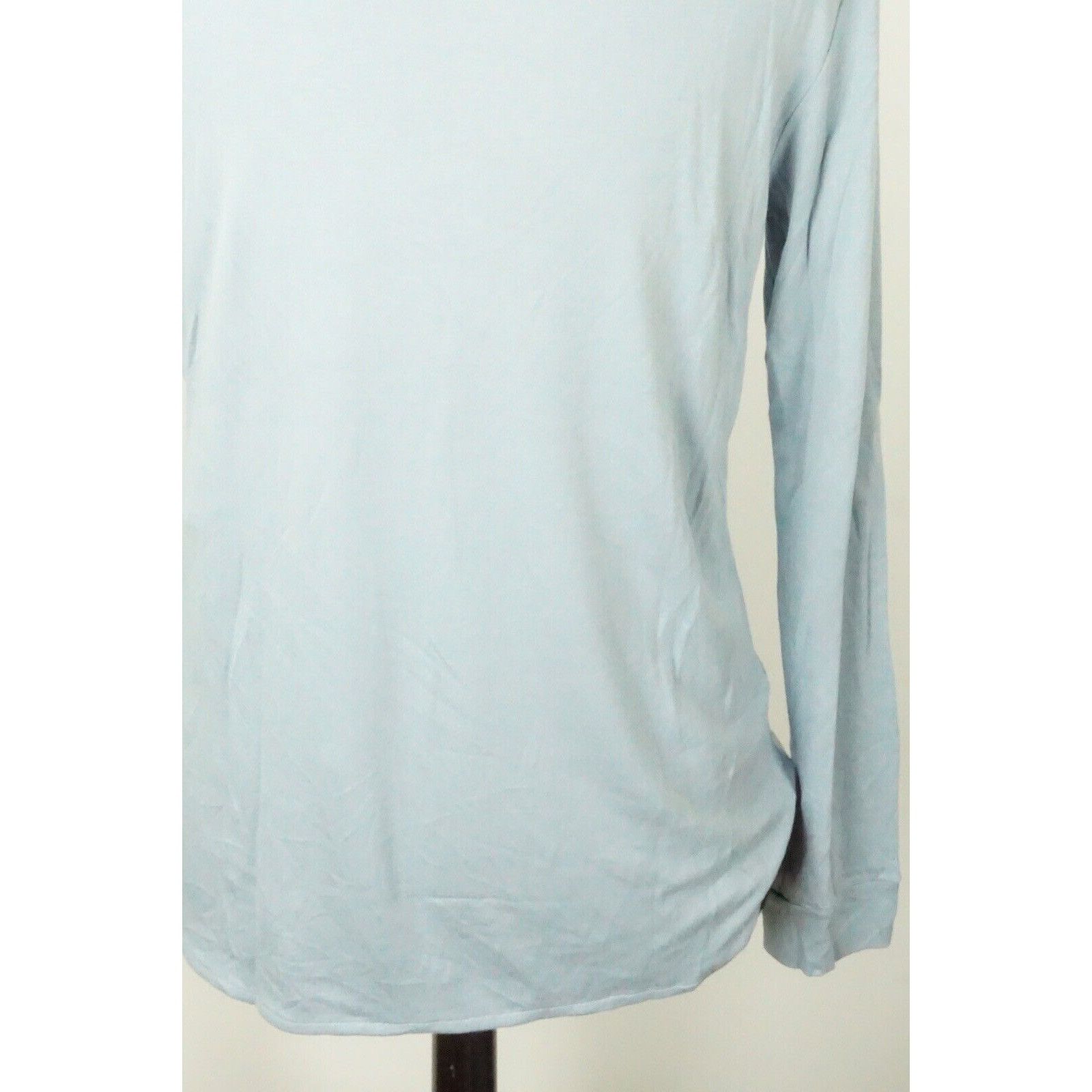 Giorgio Armani Giorgio Armani Black Label Light Blue Cashmere Blend Rugby S Size US M / EU 48-50 / 2 - 4 Thumbnail