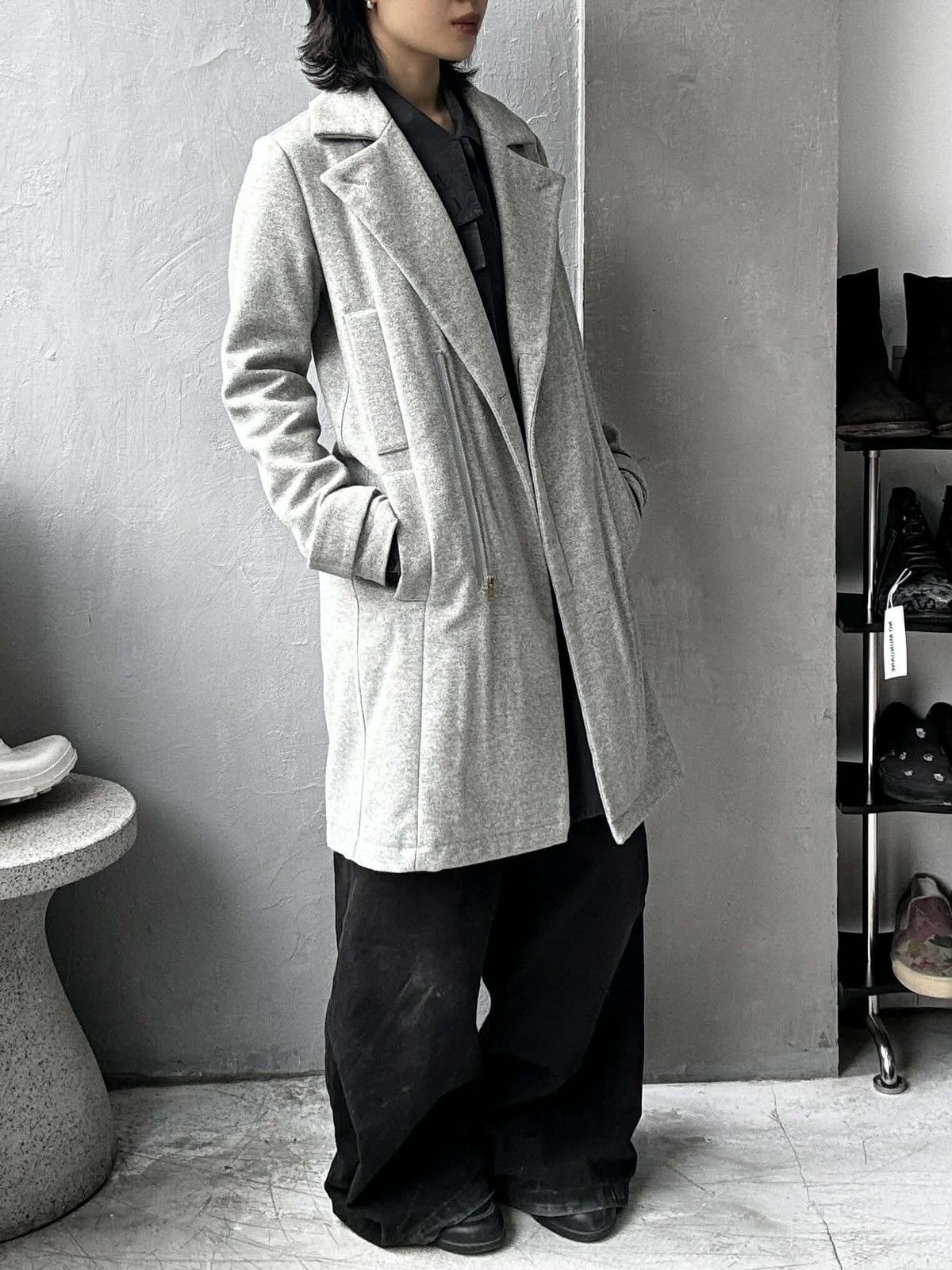 Maison Margiela MM6 Zip-Up Chester Coat Size US M / EU 48-50 / 2 - 4 Thumbnail