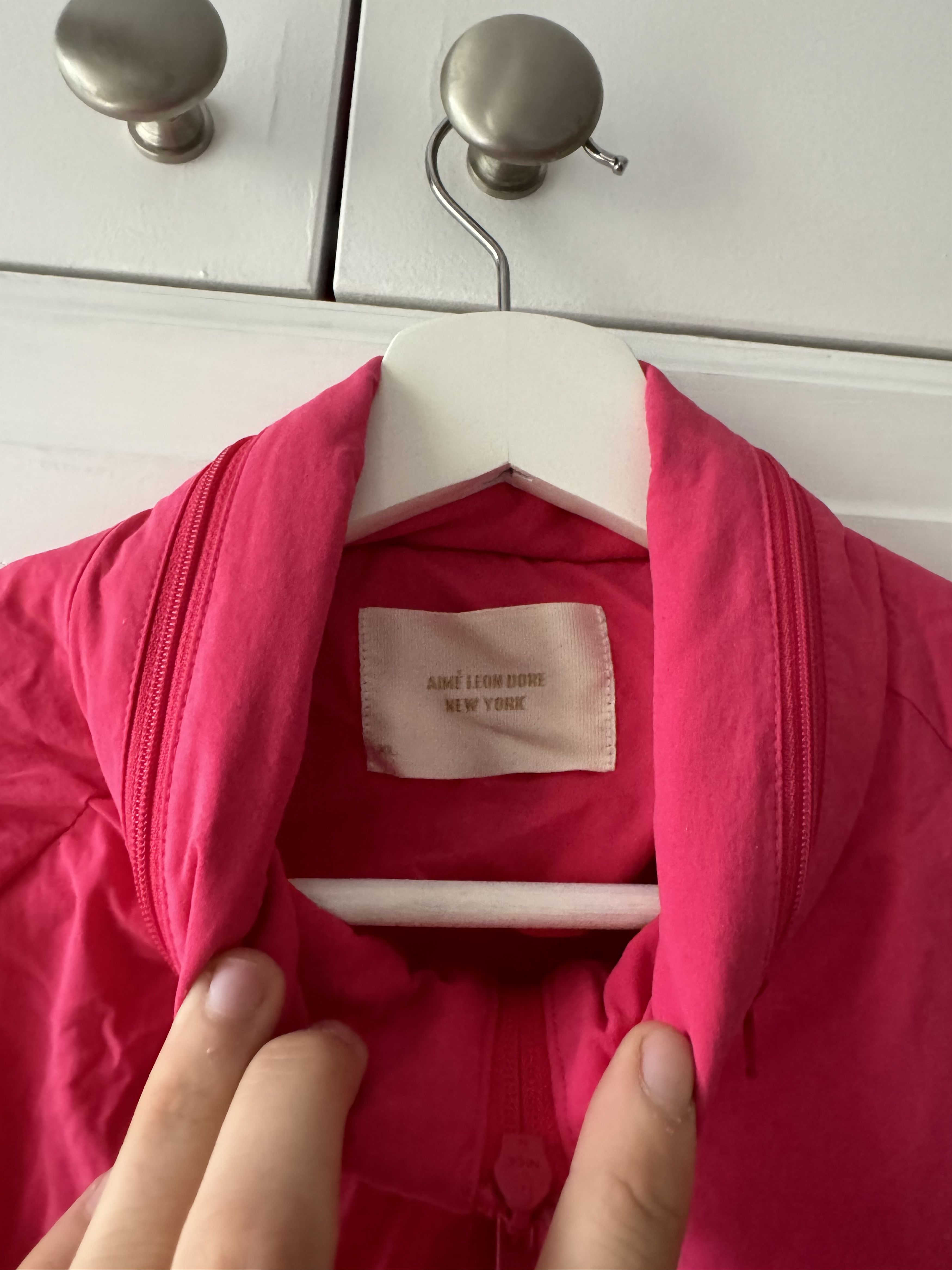 Aime Leon Dore Fuschia Track Jacket Size US XL / EU 56 / 4 - 3 Thumbnail