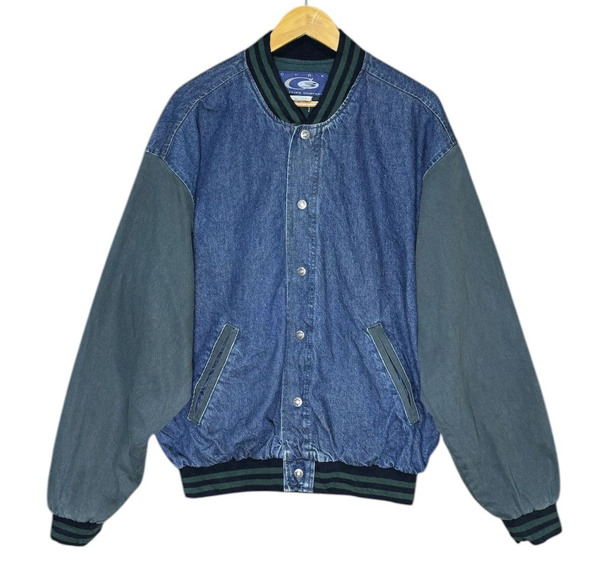 Vintage Vintage 90’s Cyrk Clothing Letterman Jacket Size US L / EU 52-54 / 3 - 1 Thumbnail
