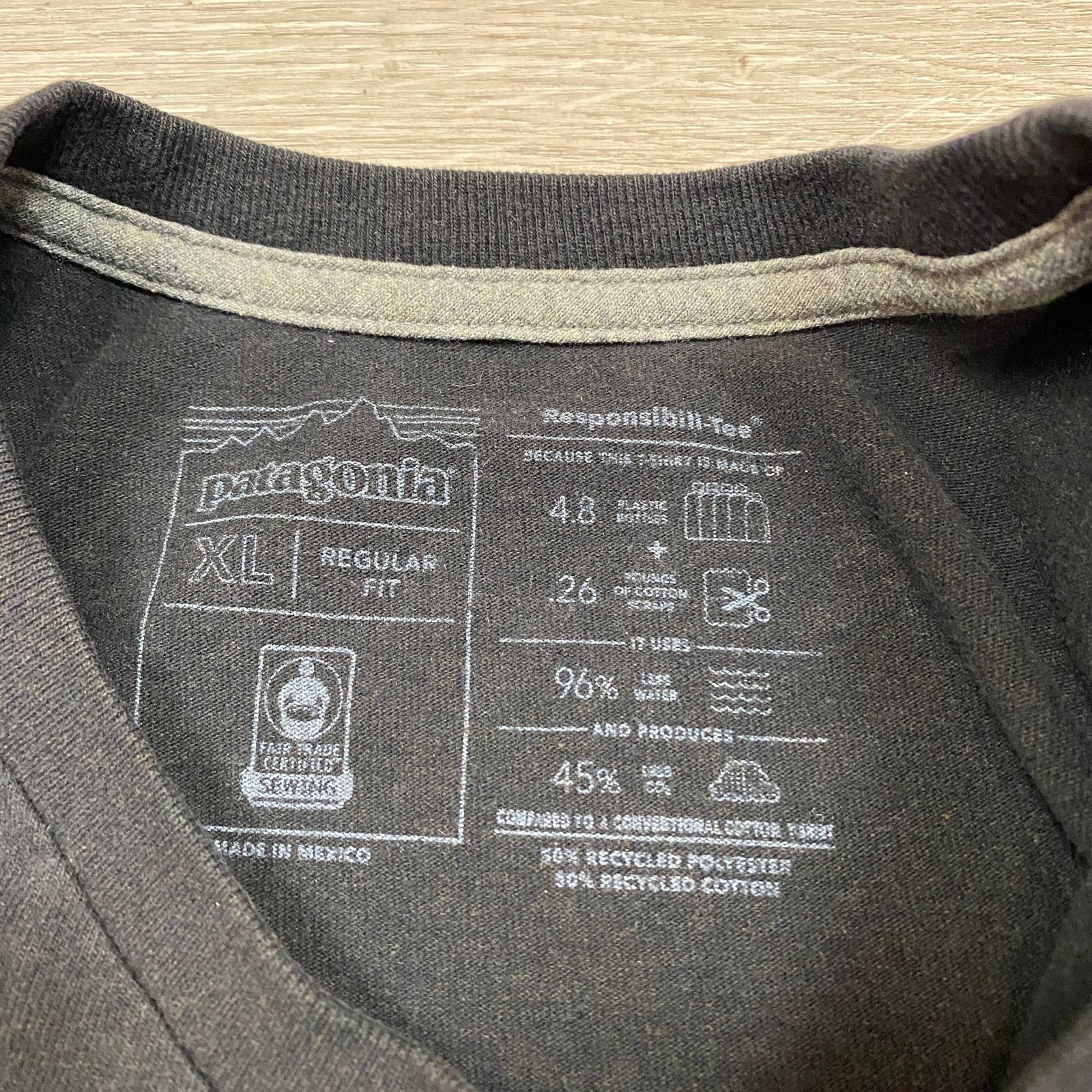 Patagonia Patagonia P-6 Logo Regular Fit Responsibili-tee Shirt XL Size US XL / EU 56 / 4 - 4 Thumbnail