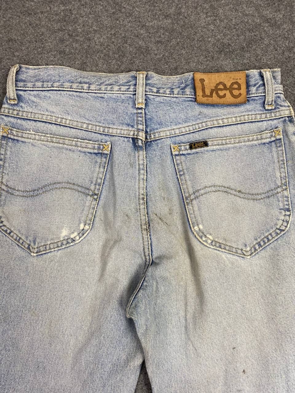 Lee vintage lee riders distressed reworked denim nice design Size US 31 - 3 Thumbnail