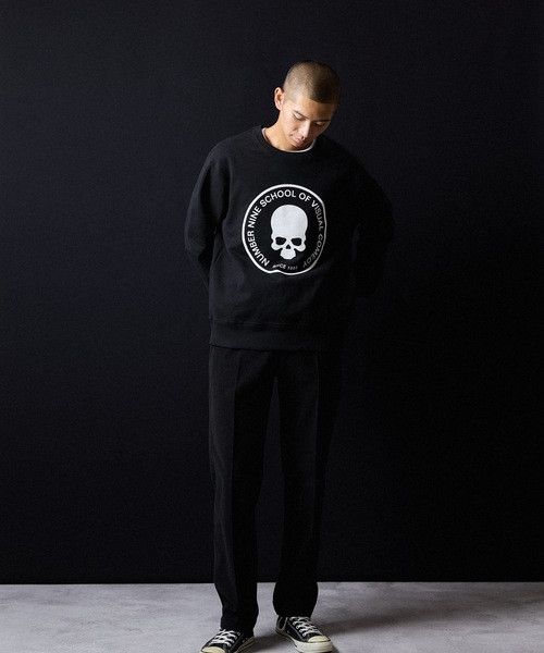 Number (N)ine NUMBER (N)INE SCHOOL OF VISUAL COMEDY PRINT SWEATSHIRT M Size US M / EU 48-50 / 2 - 7 Thumbnail