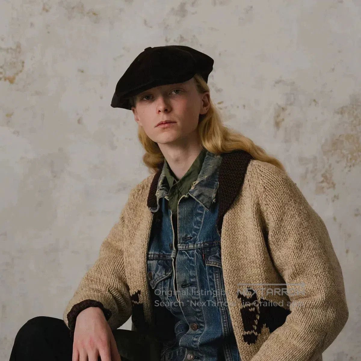 THE H.W.DOG&CO. H.W.DOG Classic Corduroy Newsboy Cap. Size ONE SIZE - 3 Thumbnail