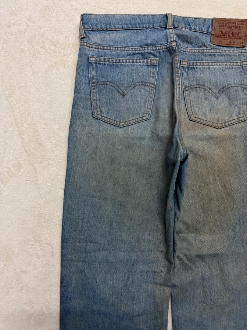 Levi's 💥SICK💥VINTAGE 90s-00s LEVI'S 515 RUSTY STONED WASHED DENIM Size US 32 / EU 48 - 13 Thumbnail