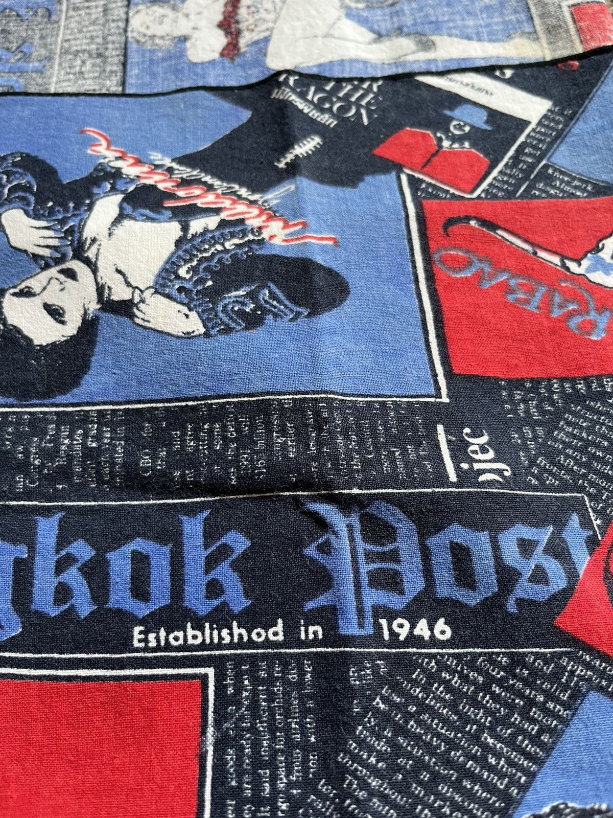 Band Tees Vintage Movie Cobra Bandana/Hancerchief Size ONE SIZE - 2 Thumbnail