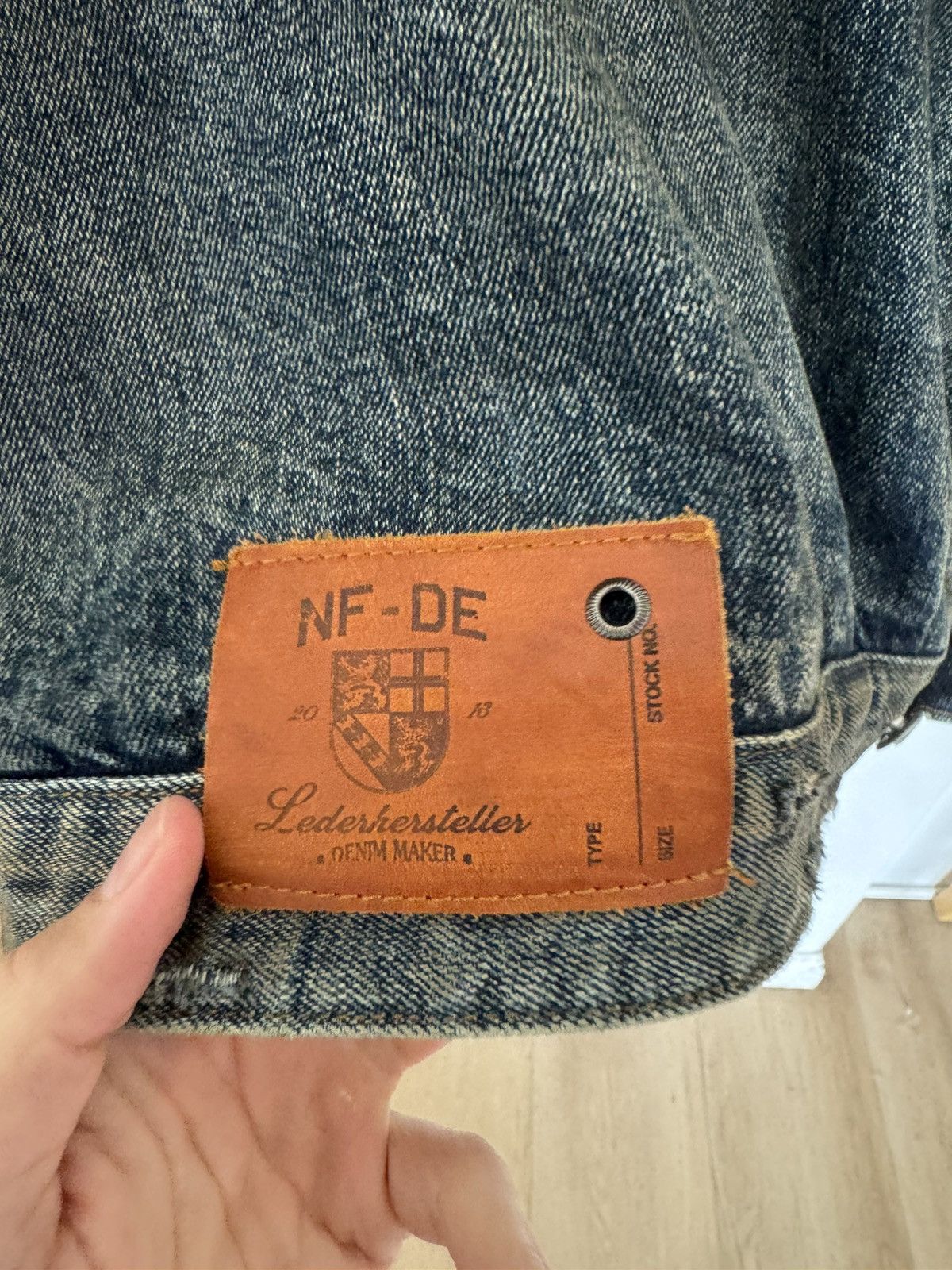 No Faith Studios Denim Zip Jacket Size US L / EU 52-54 / 3 - 6 Thumbnail