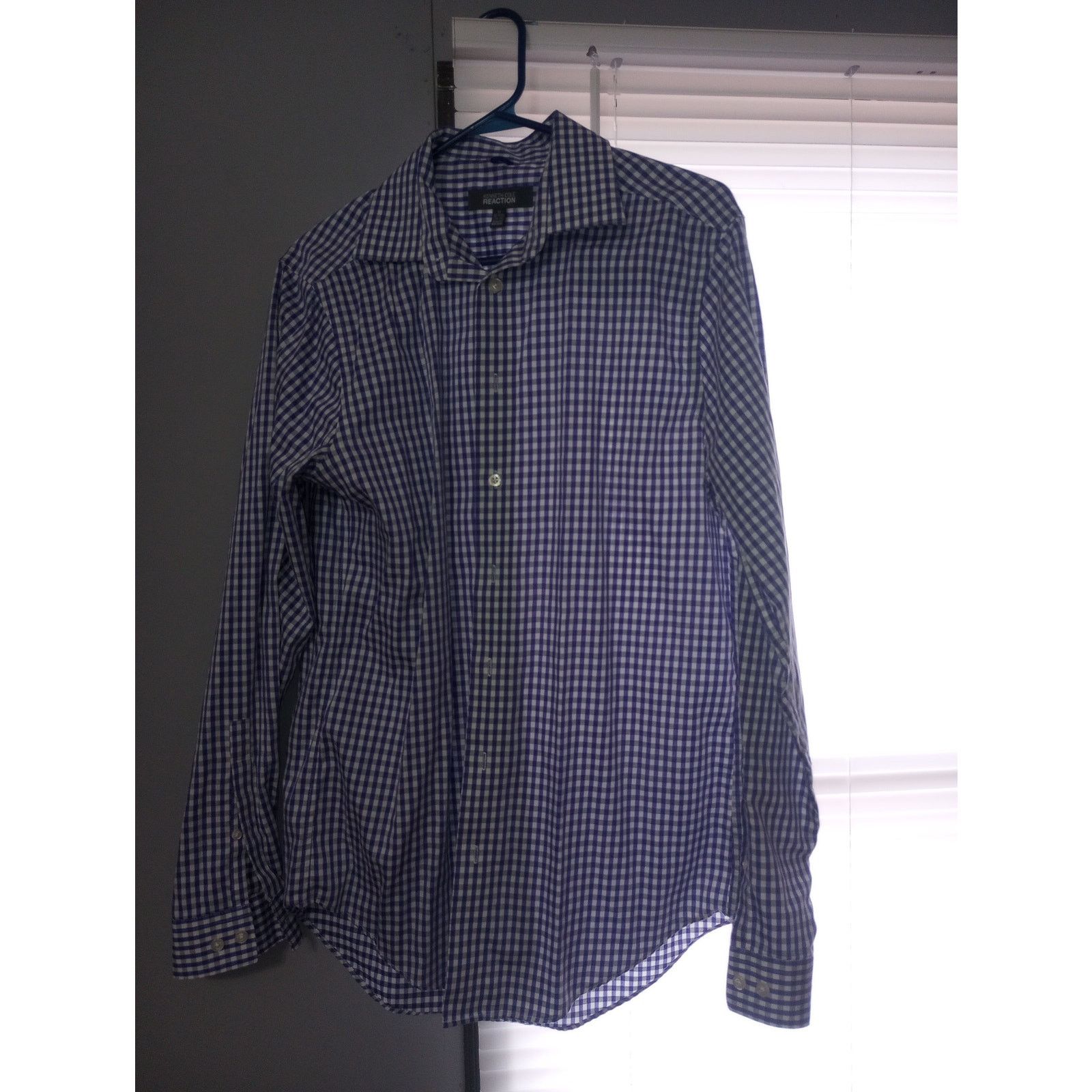 Kenneth Cole Men's Kenneth Cole Purple Dress Shirt Medium Size US M / EU 48-50 / 2 - 1 Preview