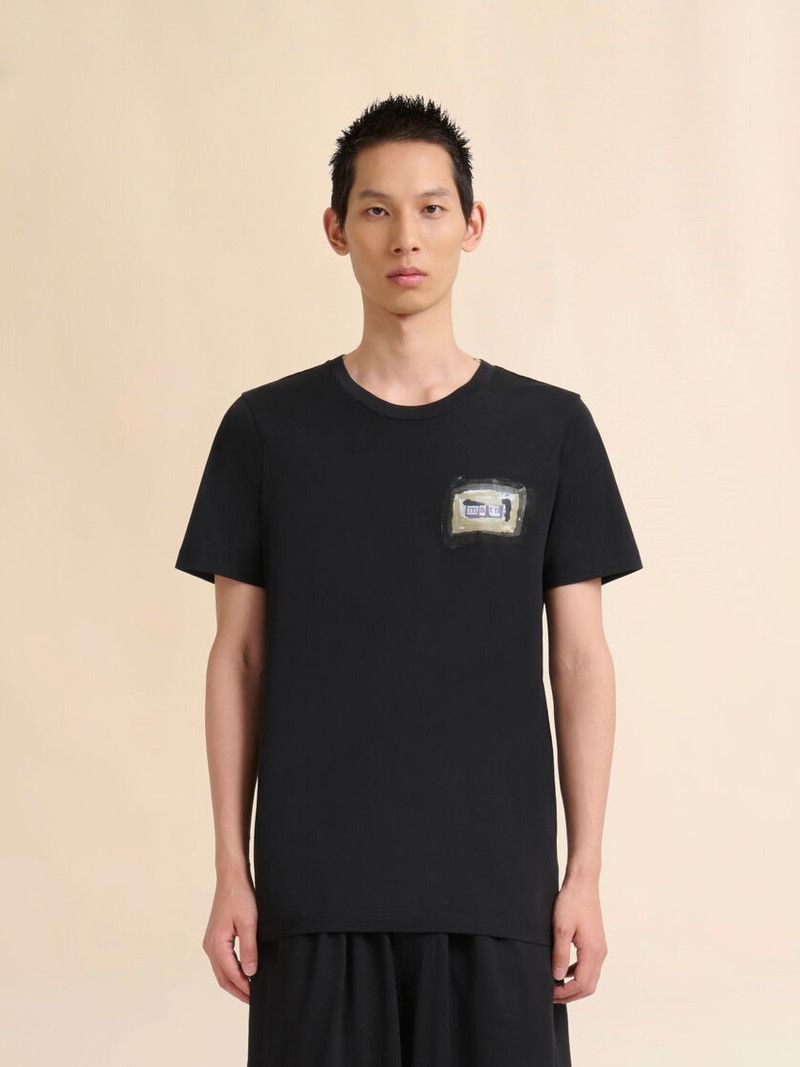 Marni o1w1db10526 T-Shirt in Black Size US S / EU 44-46 / 1 - 2 Thumbnail