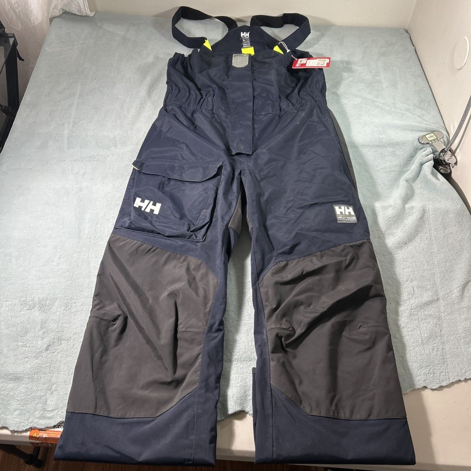 Helly Hansen Helly Hansen Pier 3.0 Bib Overalls Ws XL Sailors Fishermen Size 38" / US 16 / IT 52 - 1 Thumbnail