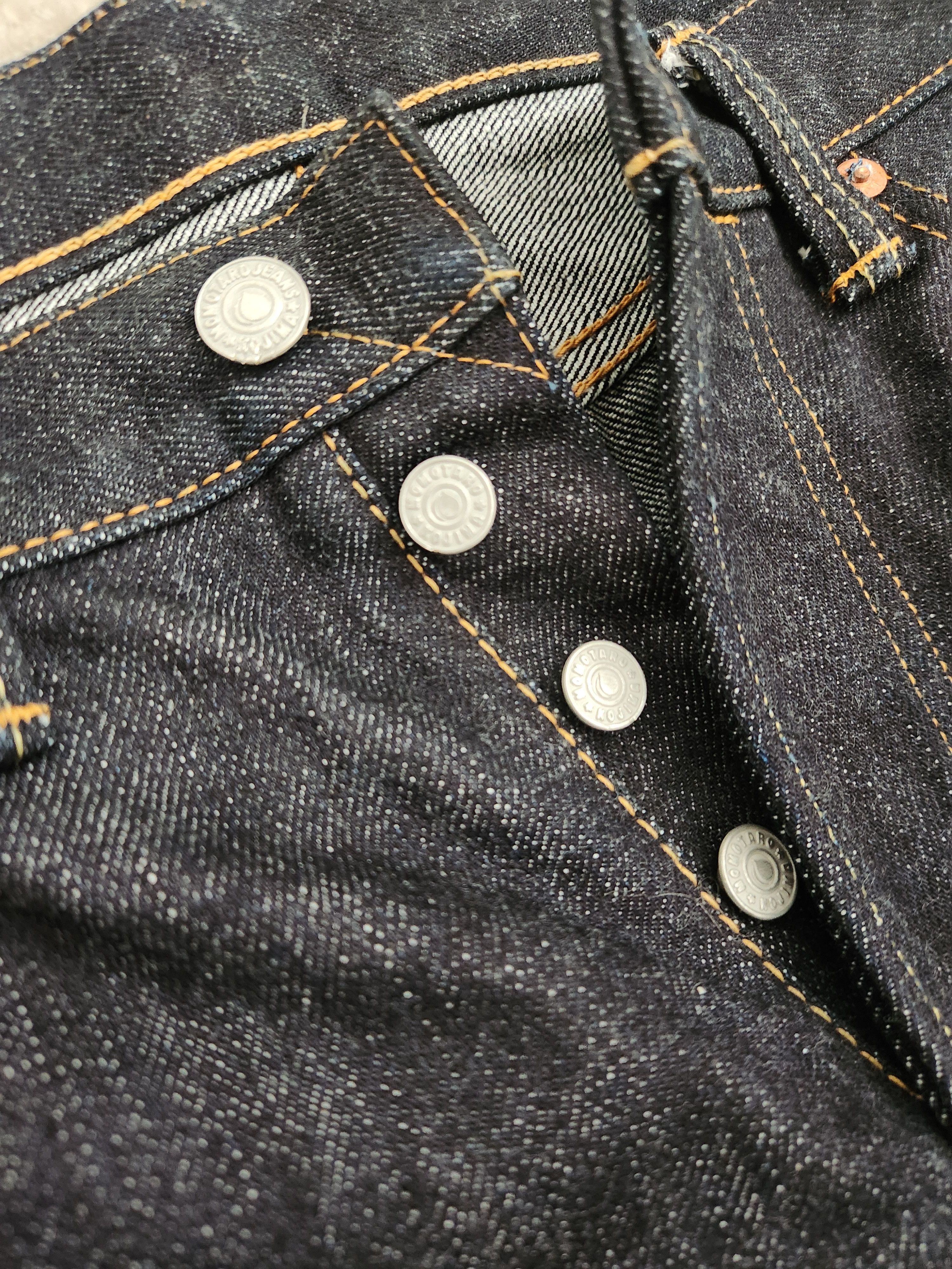 Momotaro Jeans Momotaro Jeans 0306-SA Sashiko Zimbabwe Selvedge 18oz Size US 32 / EU 48 - 6 Thumbnail