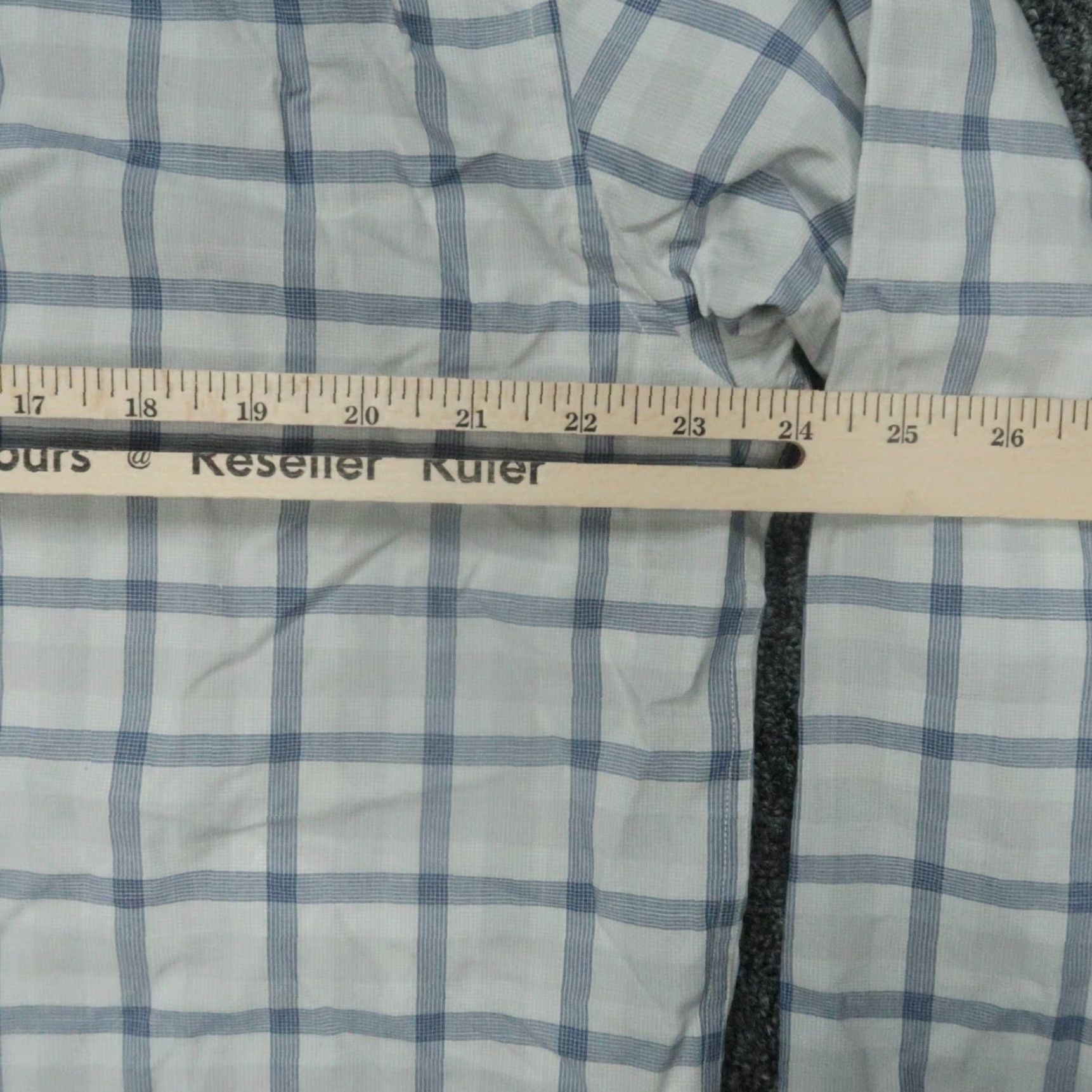 Tommy Bahama VINTAGE Tommy Bahama Shirt Mens Large Blue Gray Plaid Newport Loto Check NWT Size US L / EU 52-54 / 3 - 7 Thumbnail