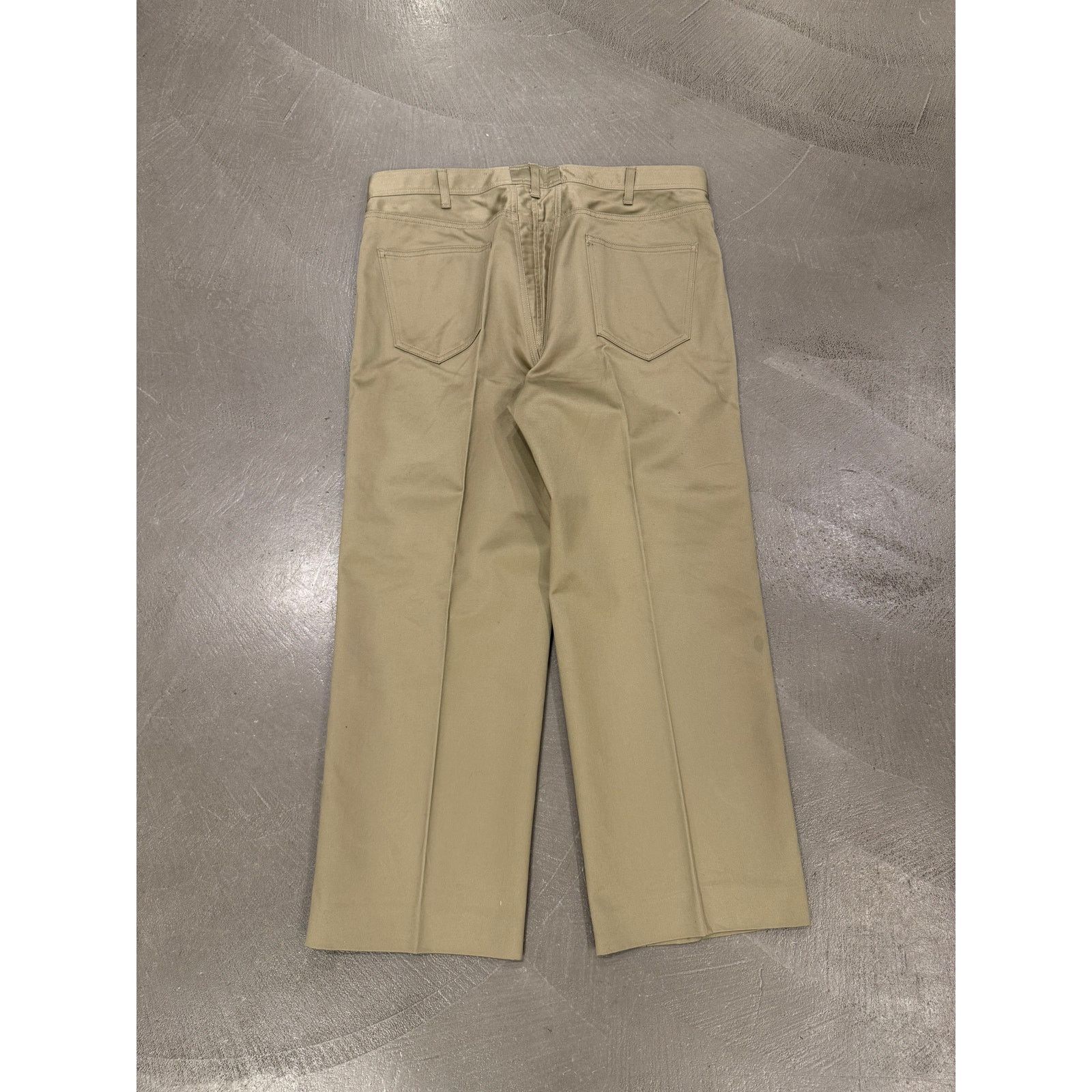 Celine 2000s Celine wide-leg cotton chinos Size US 33 - 4 Thumbnail