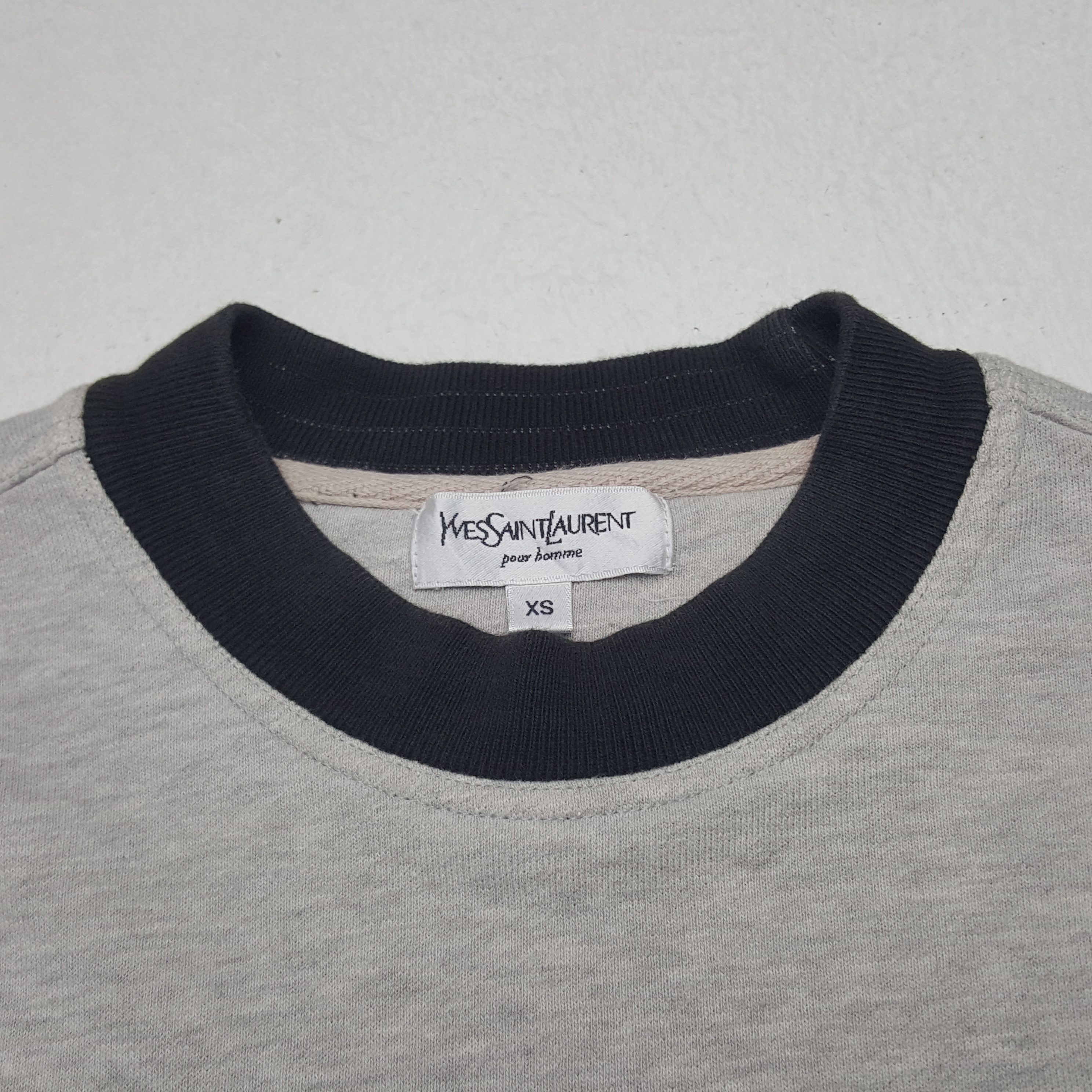Vintage × Yves Saint Laurent Vintage Yves Saint Laurent Italian Brand Sweatshirt Size US S / EU 44-46 / 1 - 4 Thumbnail