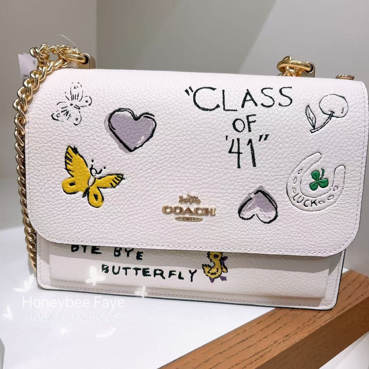 Coach Nwt Coach Klare Crossbody Bag With Sketch Print CAK15 Size ONE SIZE - 2 Thumbnail