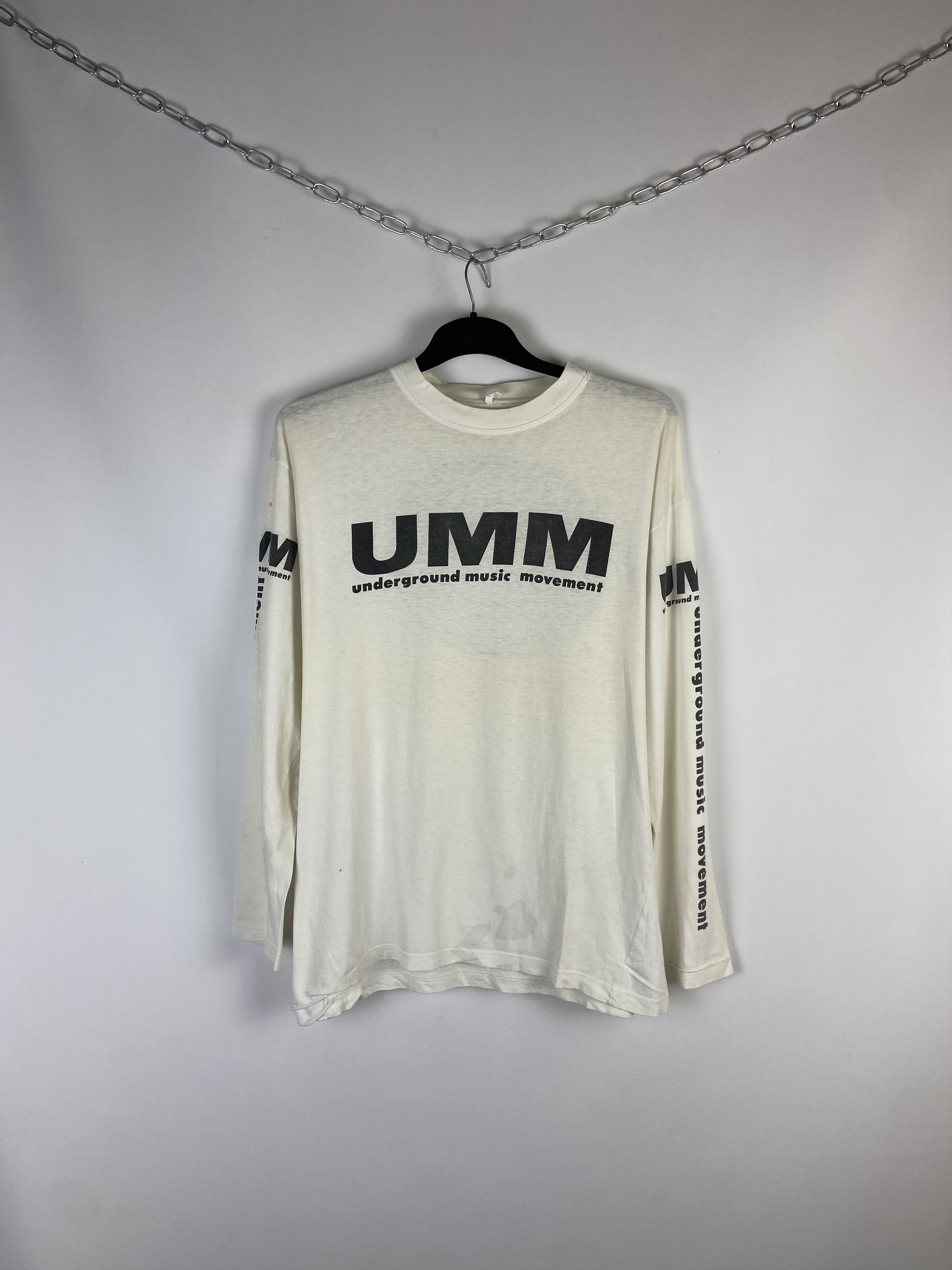 Rap Tees Vintage UMM Underground Music Movement Promo Tee Shirt DJ Size US XL / EU 56 / 4 - 1 Thumbnail