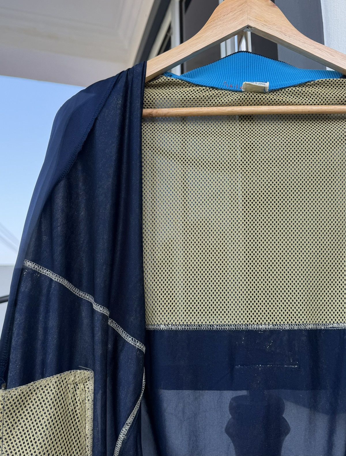 Nike VTG 80s Nike JacketJapan Navy Mesh Lined Archive Windbreaker Size US XL / EU 56 / 4 - 8 Thumbnail