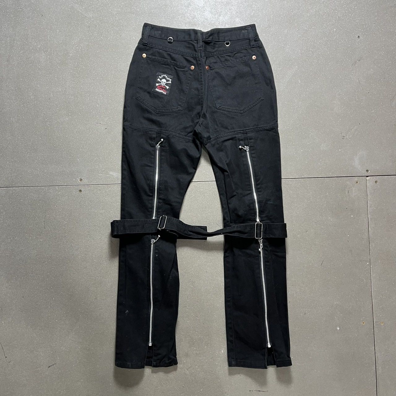 Japanese Brand × Le Grande Bleu (L.G.B.) Super Lovers Tokyo Rock Japanese Brand Bondage Pant Size 26" / US 2 / IT 38 - 6 Thumbnail