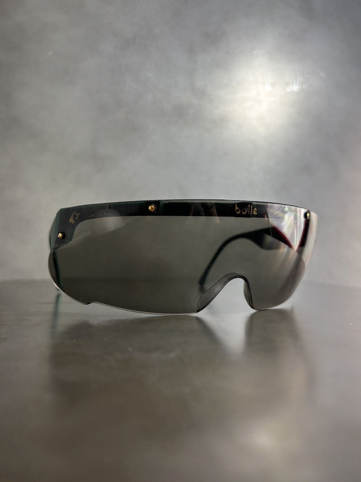 Bolle Vintage Bolle Eagle Vision Sports Wrap Visor Y2K 90s Big Size ONE SIZE - 21 Thumbnail
