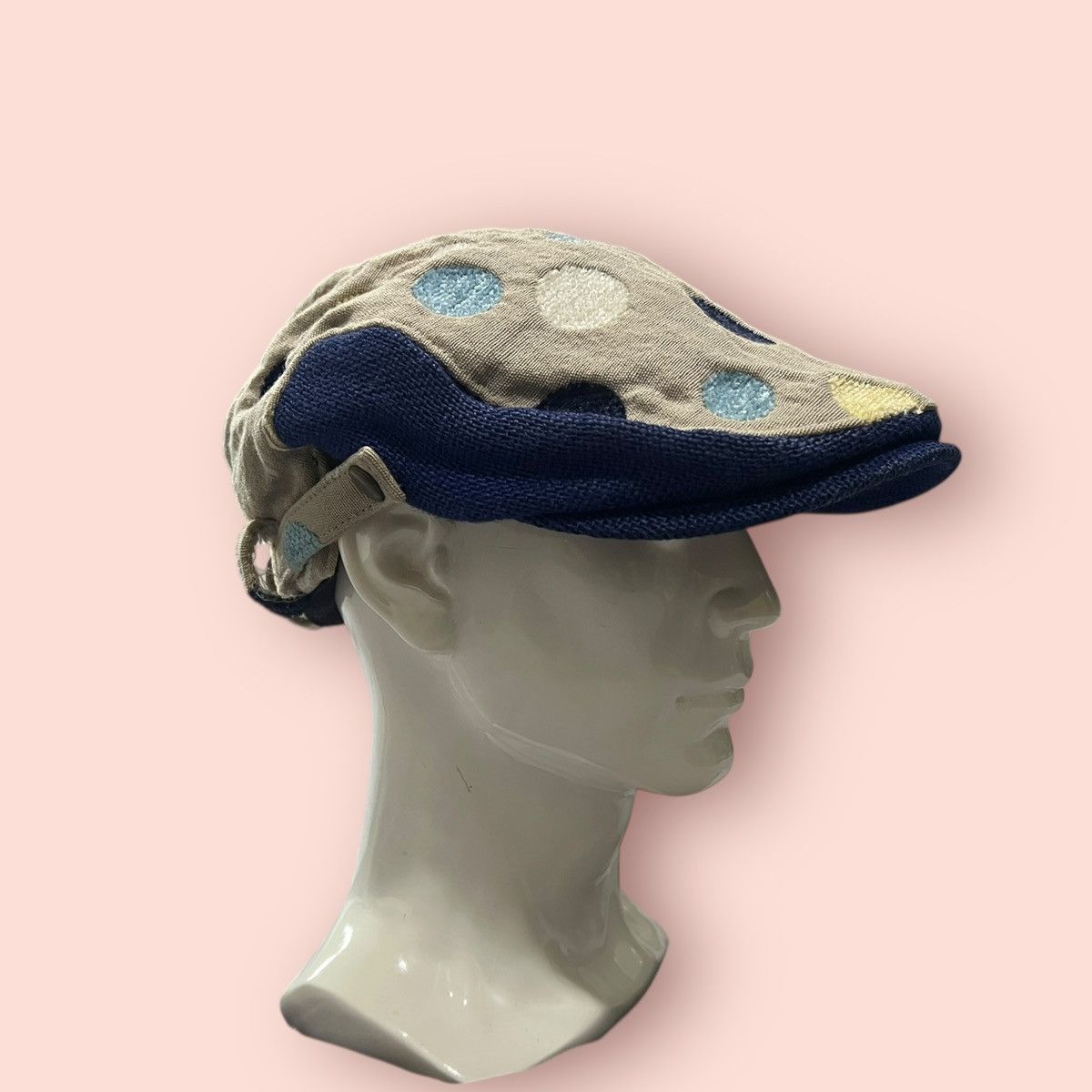 Japanese Brand × The Decades Hat Co. RARE DESIGN DECADE STANDARD COTTON/HEMP BARETTA /FLAT HAT Size ONE SIZE - 13 Thumbnail