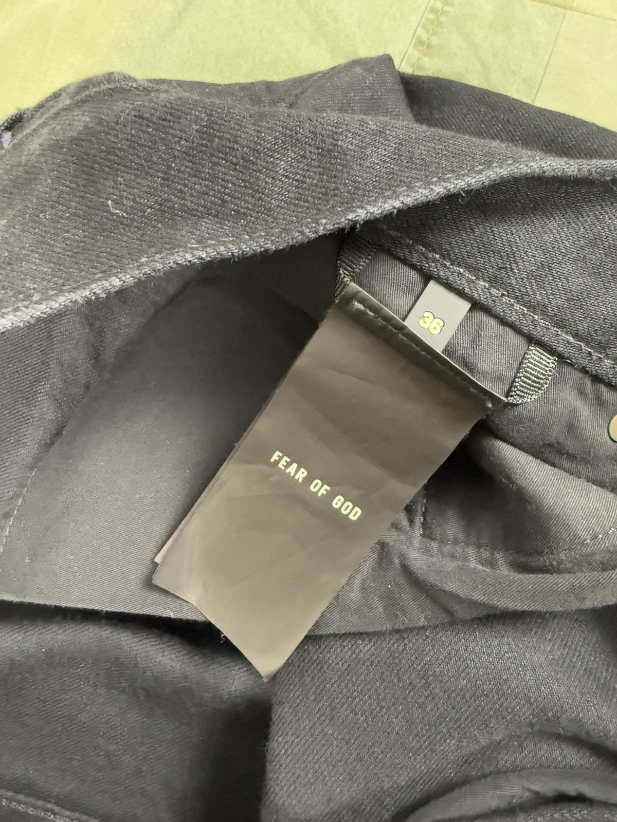 Fear of God Eternal Black Denim Jeans Size US 36 / EU 52 - 5 Thumbnail