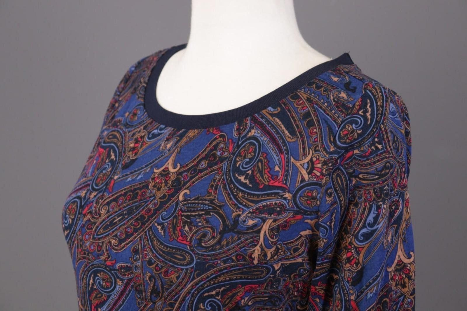 Lauren Ralph Lauren BNWT Lauren Ralph Lauren Multicolor Paisley Top Shirt Size S Size S / US 4 / IT 40 - 6 Thumbnail