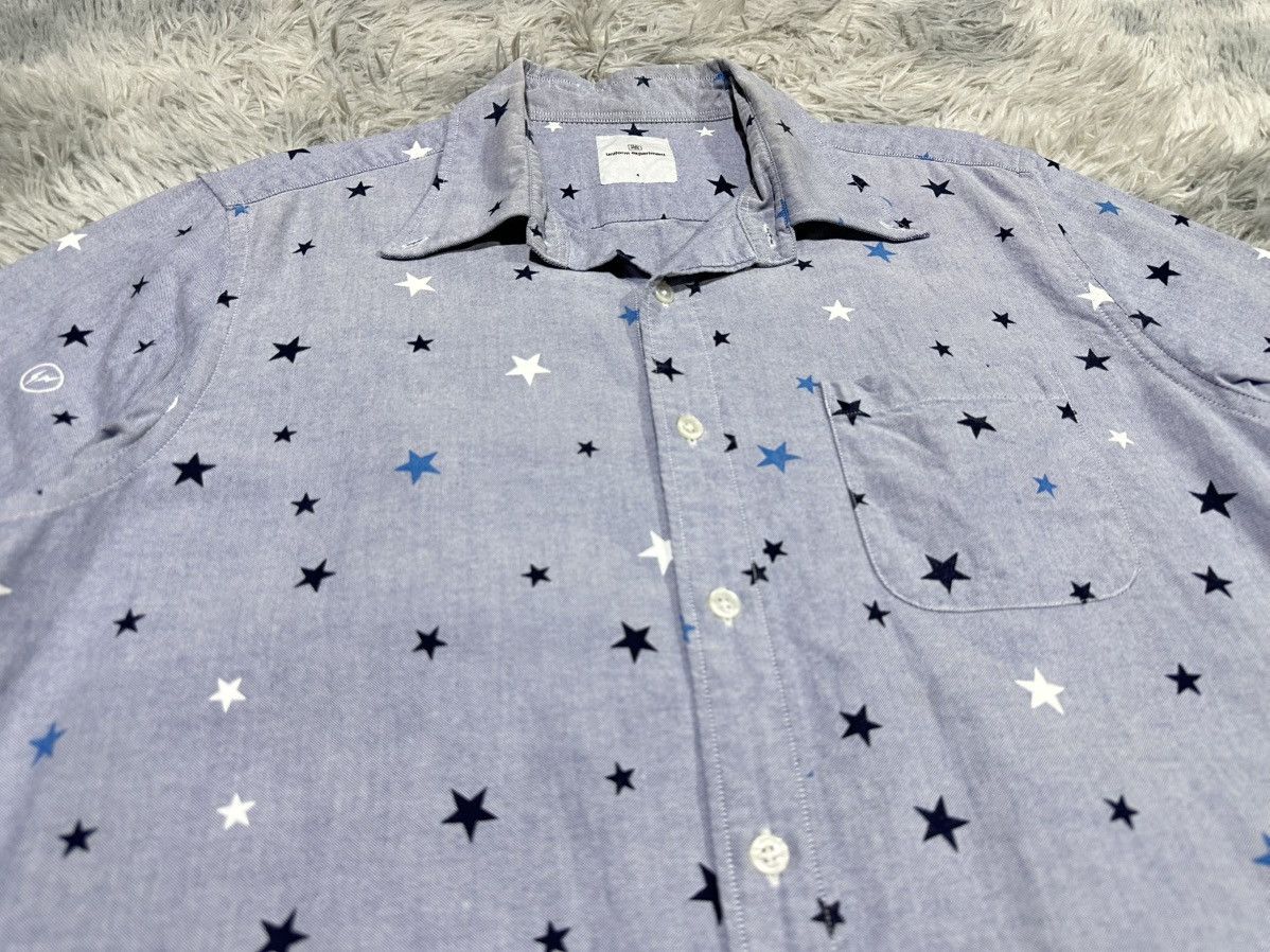 uniform experiment 🔥Uniform Experiment x Fragment Stars Shirt Ss Size US L / EU 52-54 / 3 - 1 Thumbnail