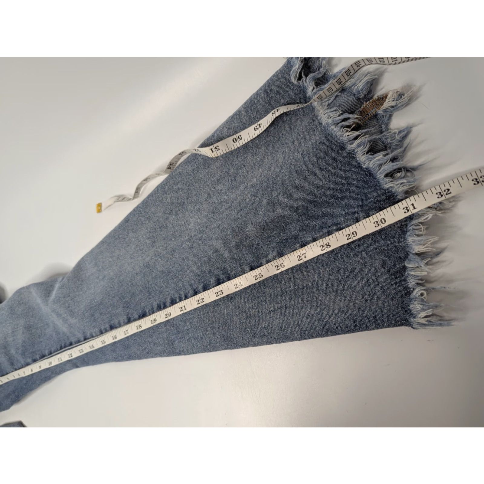 Vintage Lane Bryant Jeans Size 22 Mid Rise 8.5-10.5 Flare Stretch 5-Pocket Denim Bohemian City Women Plus Signature Jeans Blue Size 40" / US 18 - 7 Thumbnail