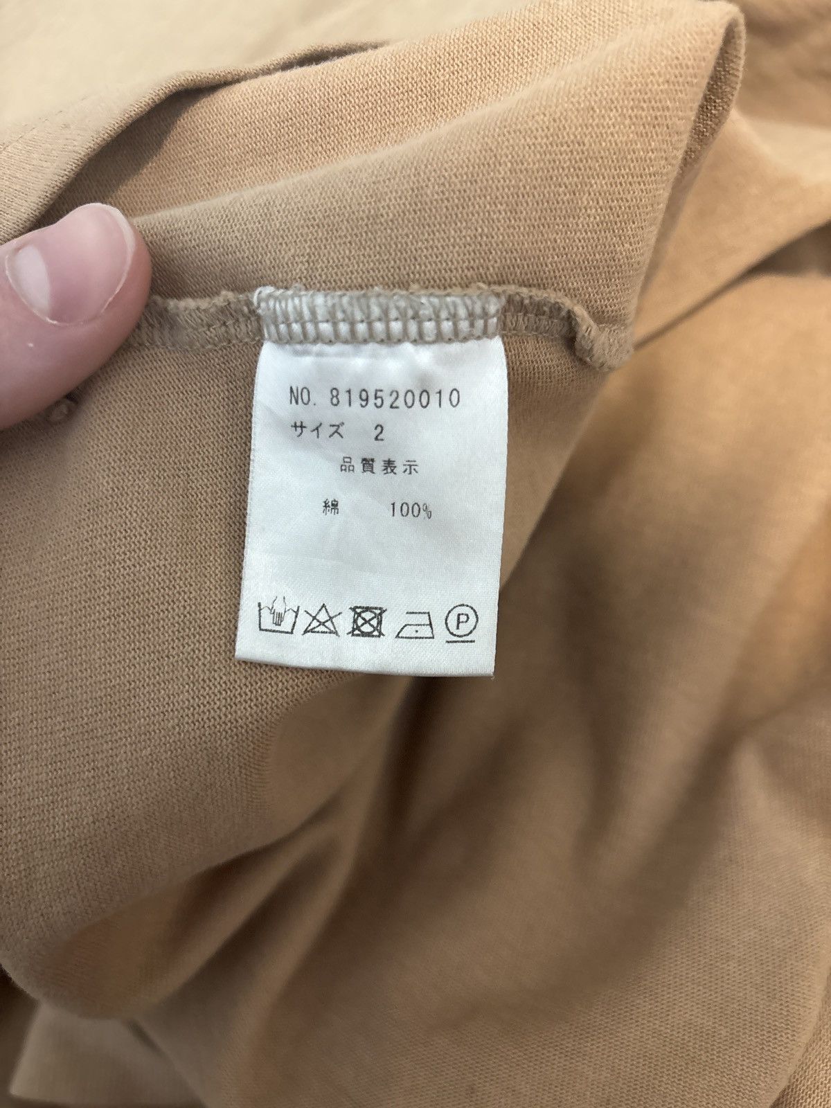 Number (N)ine Number (N)ine Long- Sleeve Size US S / EU 44-46 / 1 - 4 Thumbnail