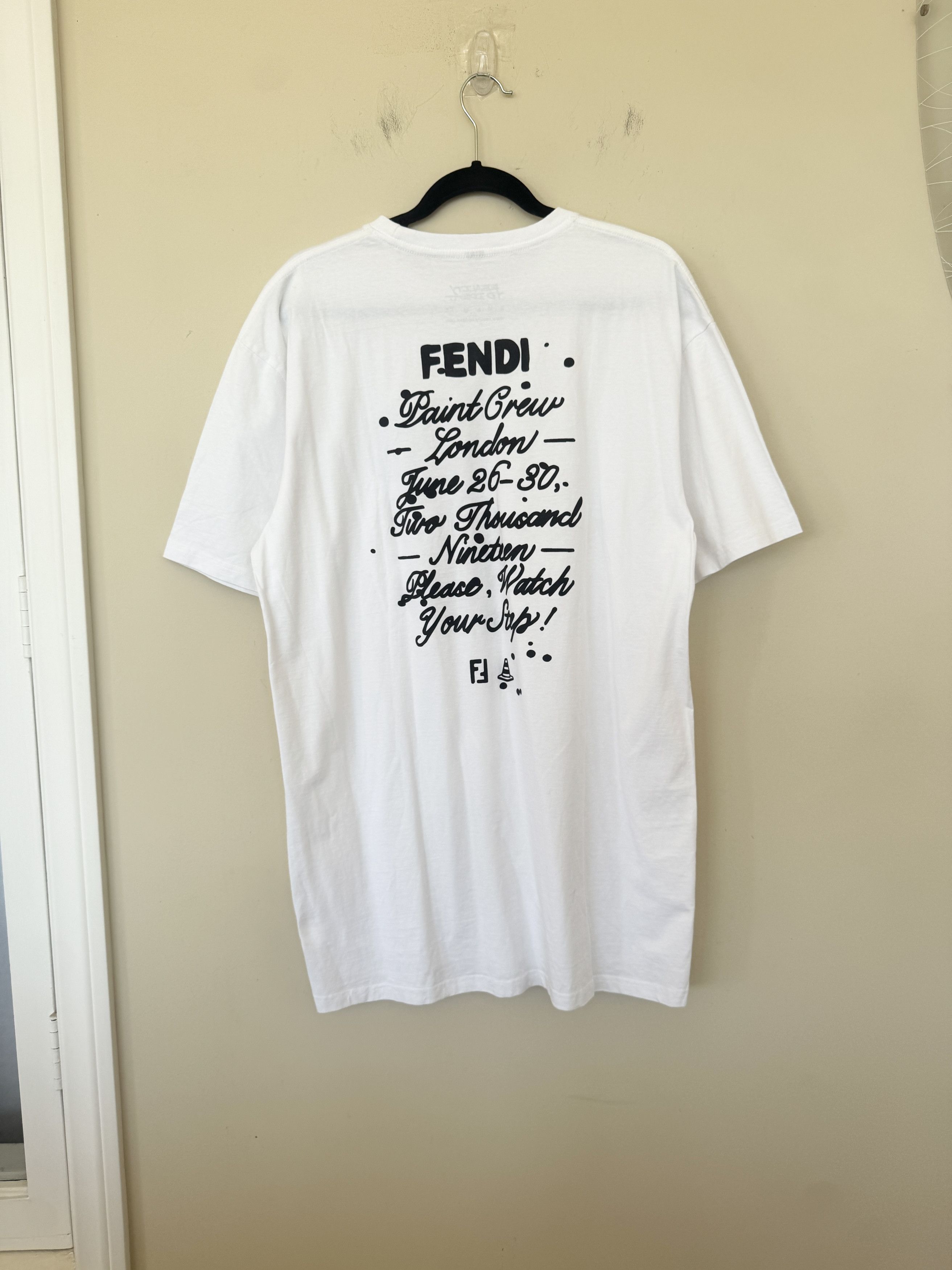 Fendi × Joshua Vides Joshua Vides Reality to Idea x Fendi Size US XL / EU 56 / 4 - 1 Thumbnail