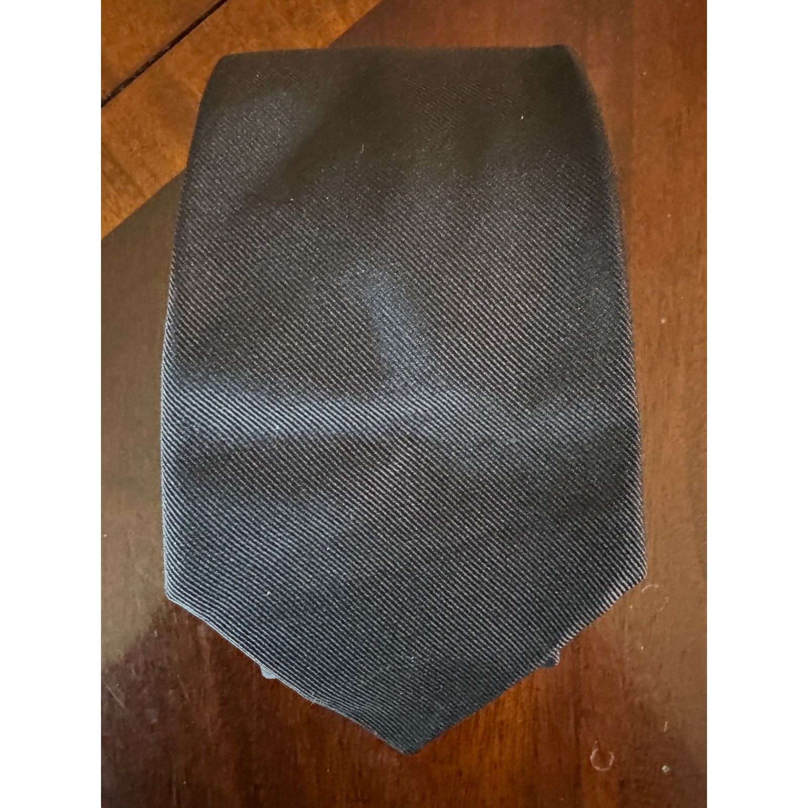 Beretta NWT Italy Antica Cravatteria Black Tie Men's 100% Silk Tie Size ONE SIZE - 3 Thumbnail