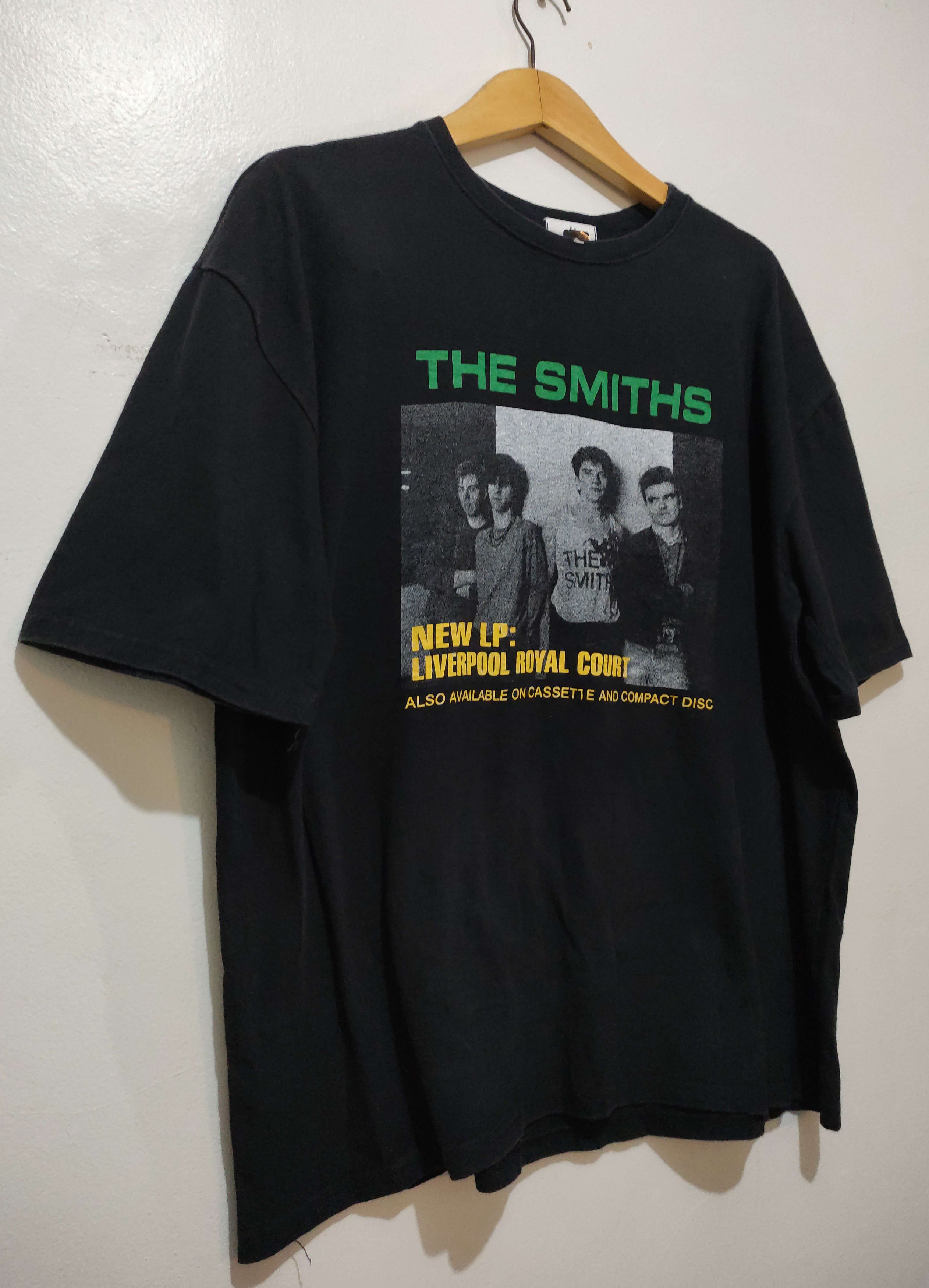Band Tees The Smiths "New LP" Liverpool Royal Court Promo Tee Size US L / EU 52-54 / 3 - 2 Thumbnail