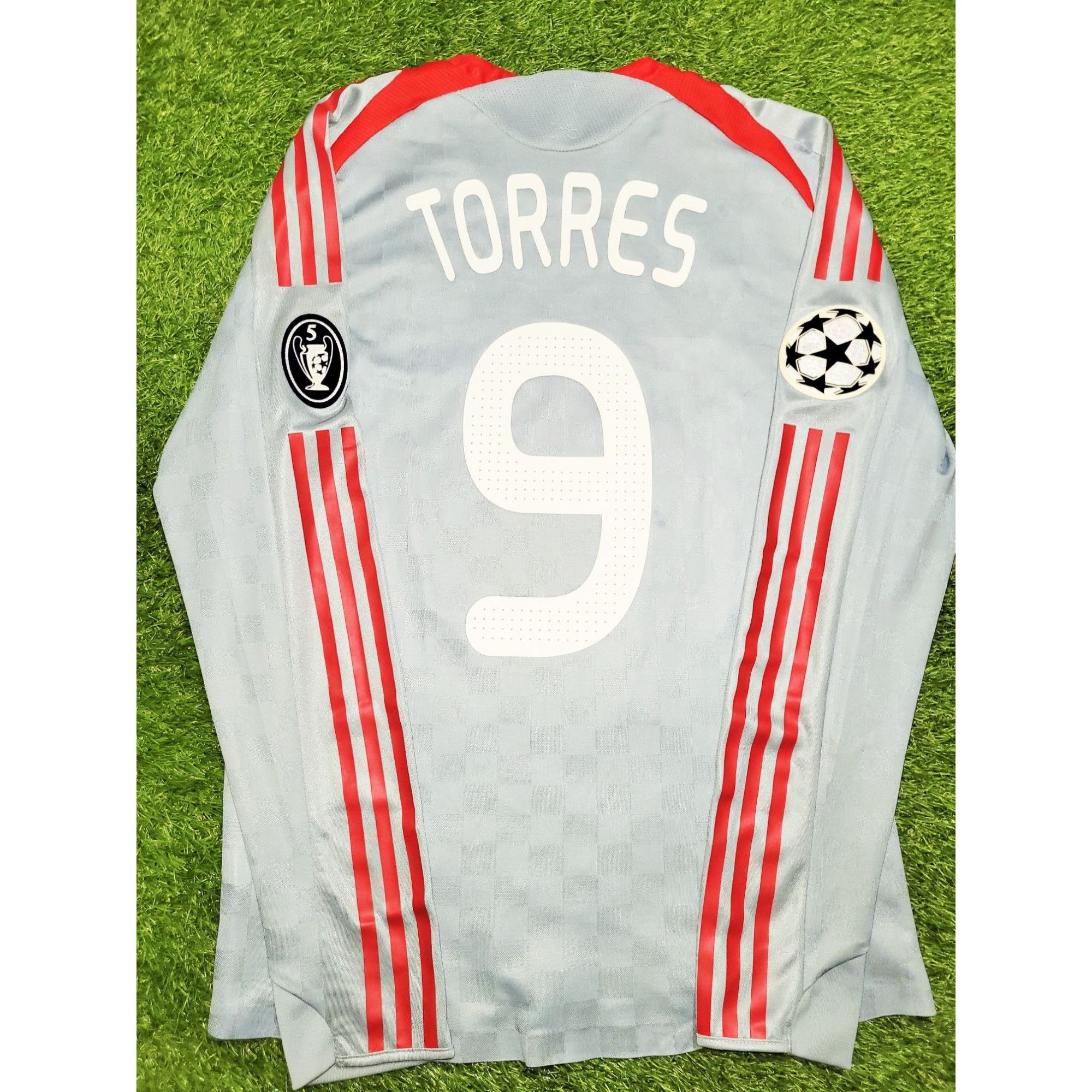 Torres Liverpool 2008 2009 PLAYER ISSUE Away Soccer Jersey M