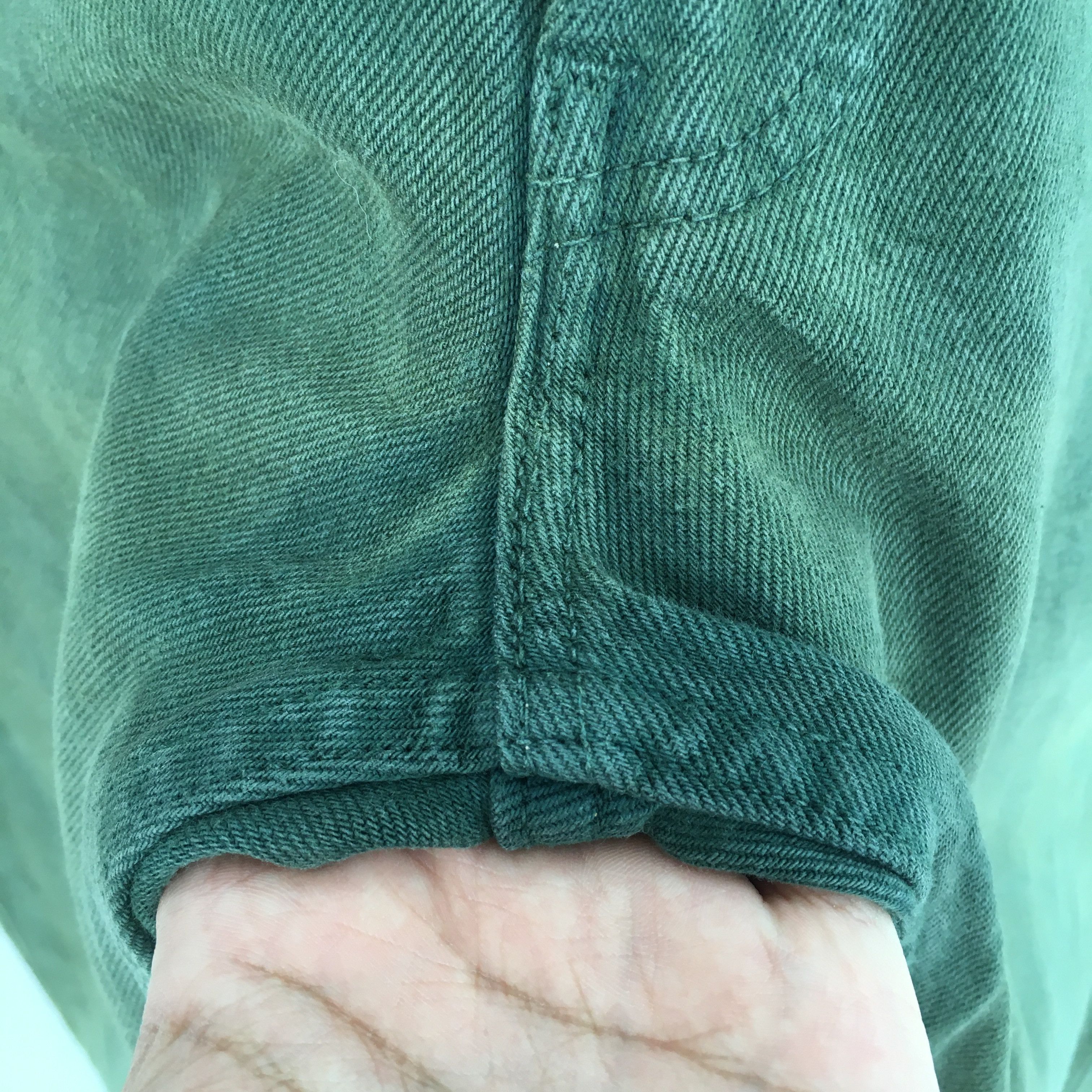 Levi's Size 30x30 Vintage 90s Levi's 501 Green Olive Jeans S1816 Size US 30 / EU 46 - 8 Thumbnail