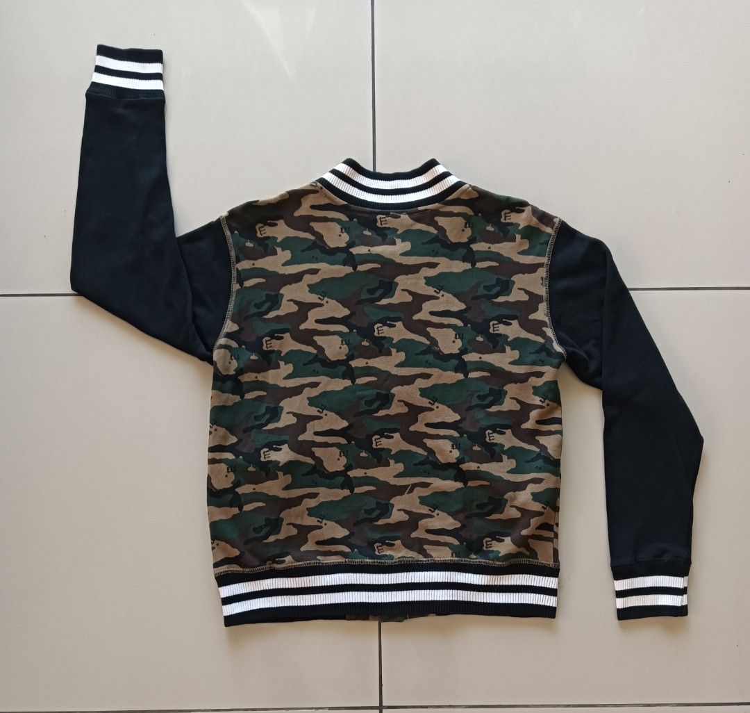 Japanese Brand VARSITY JACKET VISION STREET WEAR STYLE CAMO Size US M / EU 48-50 / 2 - 6 Thumbnail