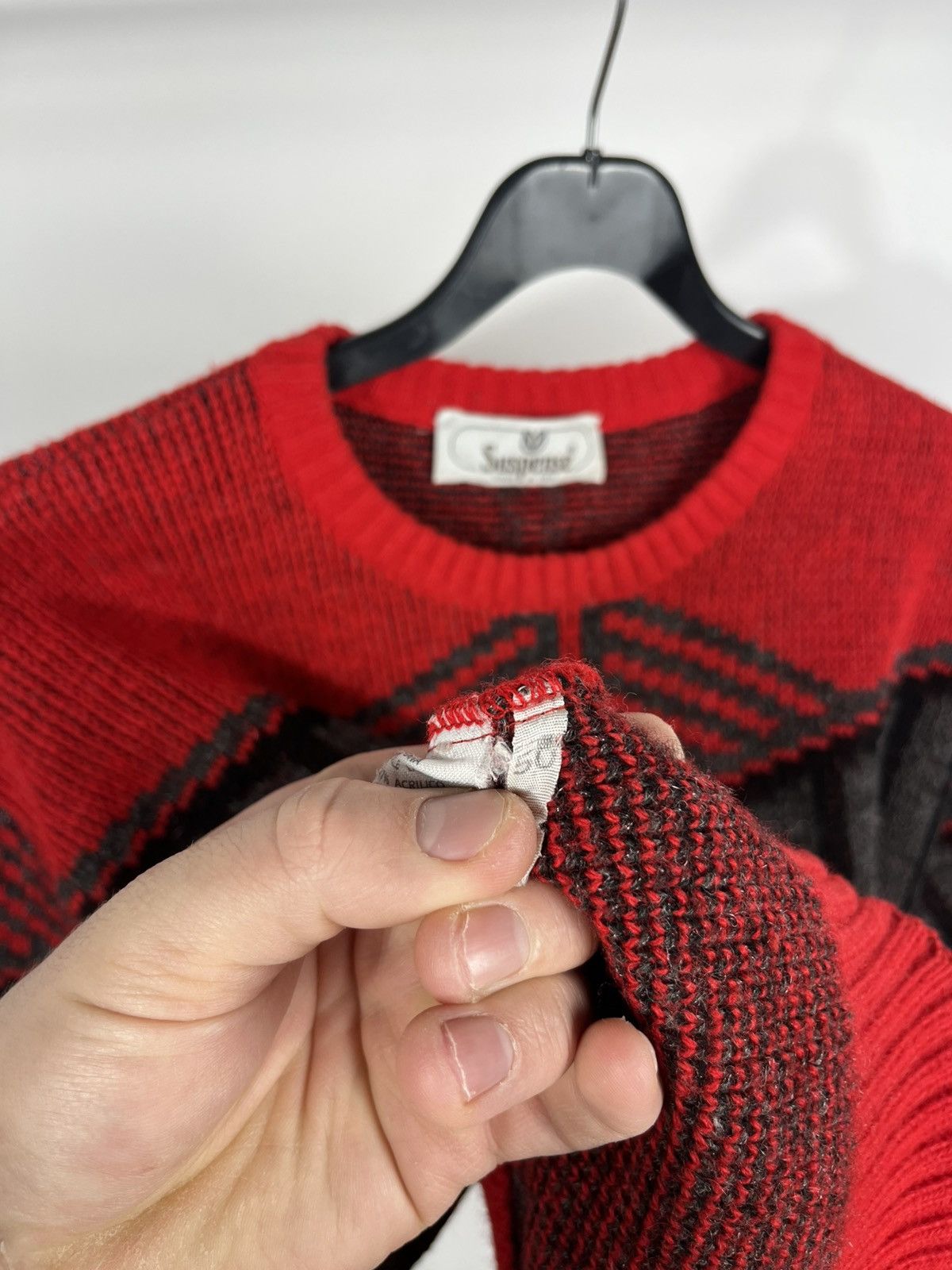 Other Vintage Wool Sweater Size 50 Suspense Made in Italy Size US M / EU 48-50 / 2 - 7 Thumbnail