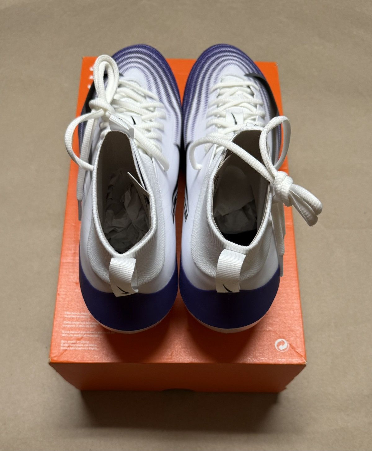 Nike Zoom Air Vapor Pro 1 TB Mens football cleats sz 15 NEW