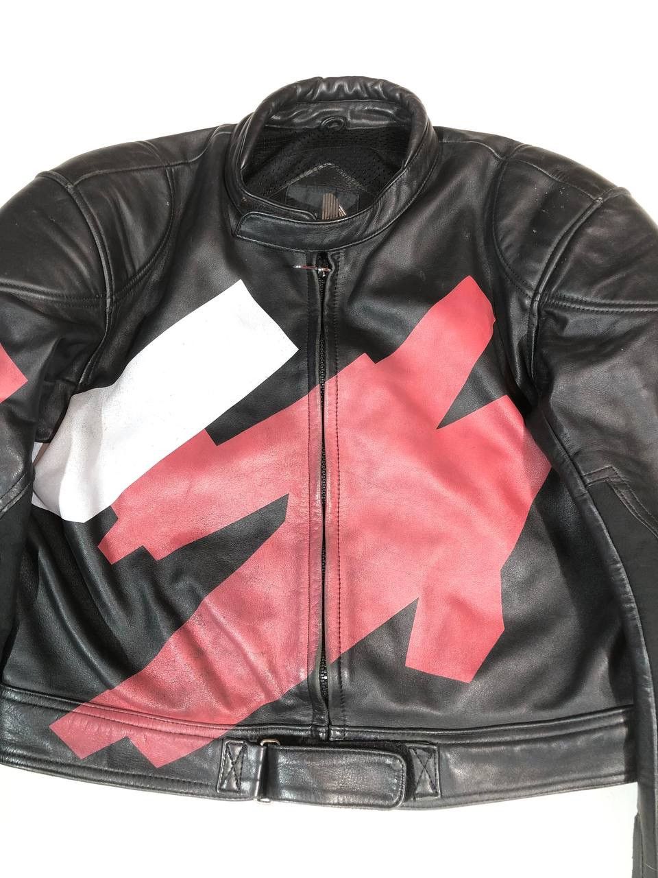 Vintage Krawehl Avangarde Racing Moto Leather Jacket Vintage Size US L / EU 52-54 / 3 - 3 Thumbnail