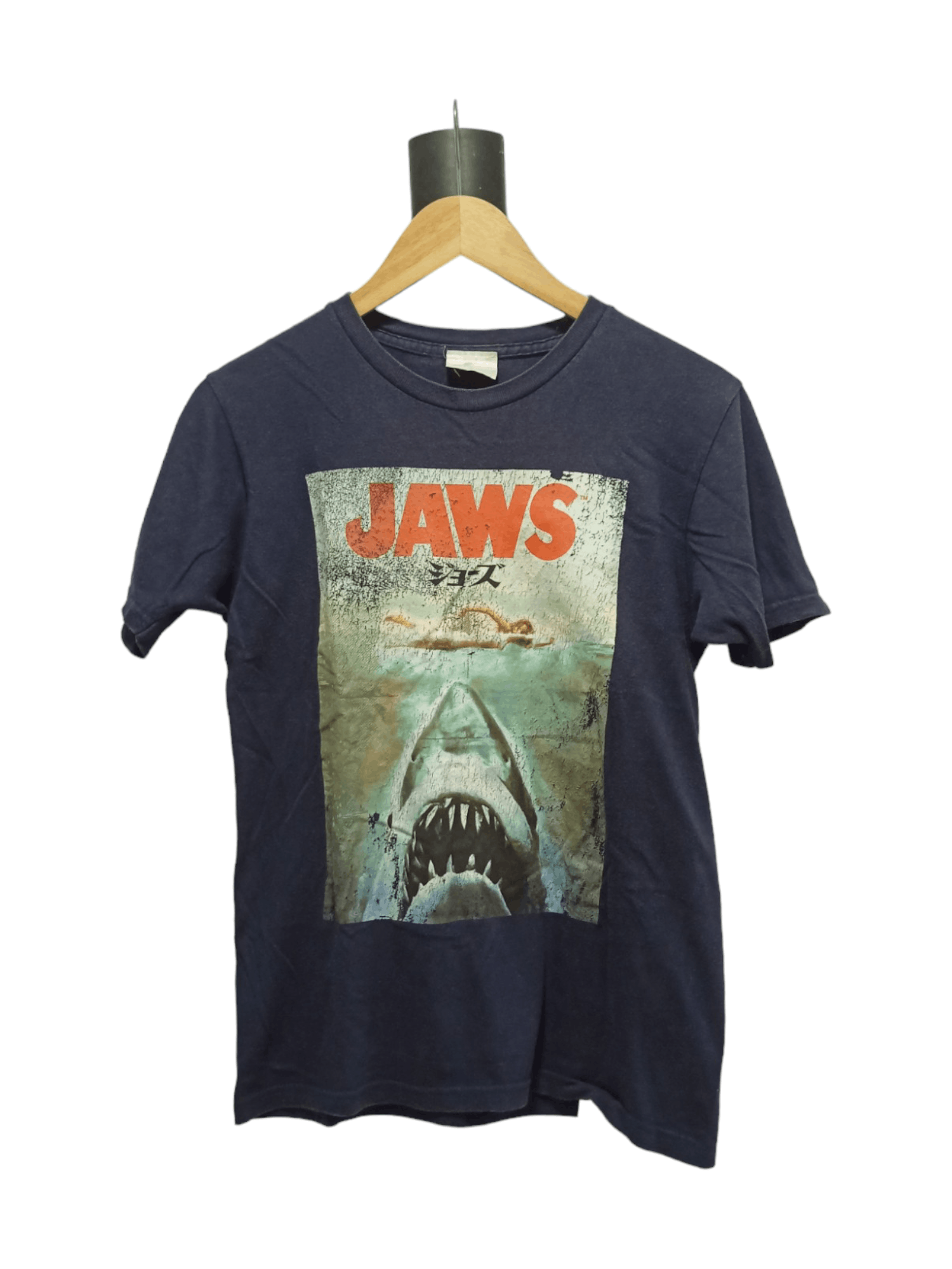 image of Movie x Universal Studios Vintage Jaws Universal Studios Japan Shirt in Blue, Men's (Size Small)