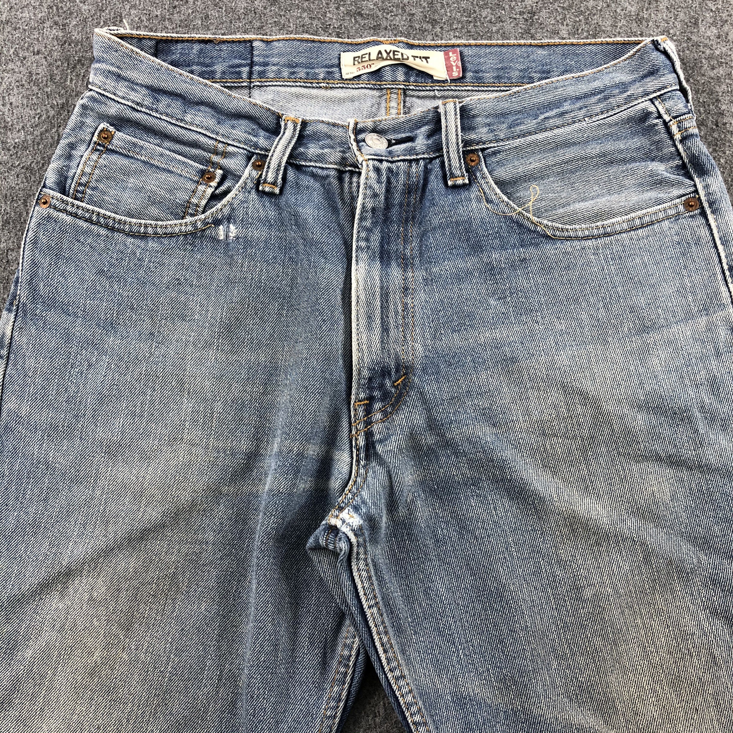 Levi's × Vintage Vintage Blue Wash Levis 550 Jeans-JM1857 Size US 33 - 3 Thumbnail