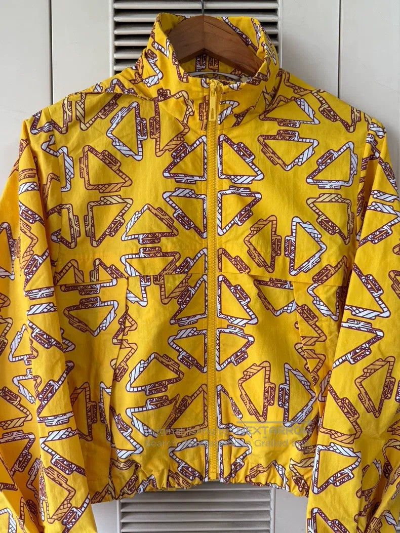 Hermes Hermes Yellow windbreaker Size XXS / US 00 / IT 34 - 3 Thumbnail