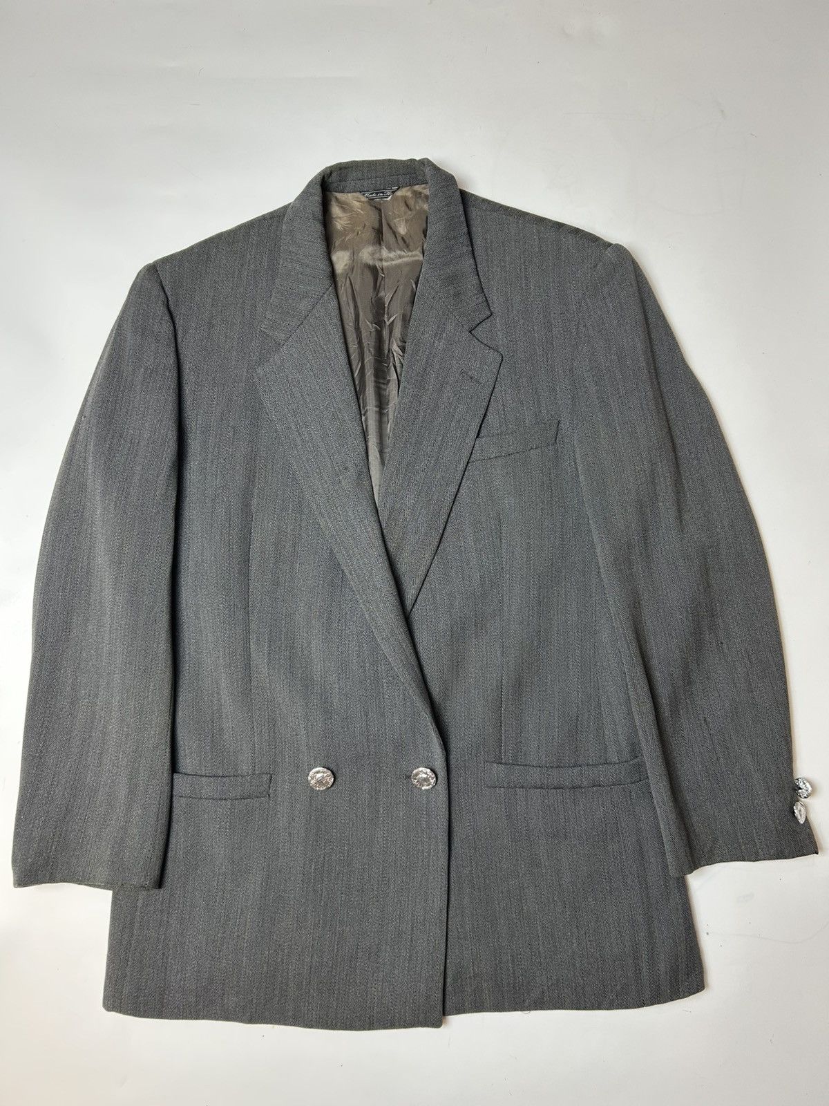 Designer × Versace GIANNI VERSACE SINGLE BREAST BLAZER Size 40R - 1 Thumbnail