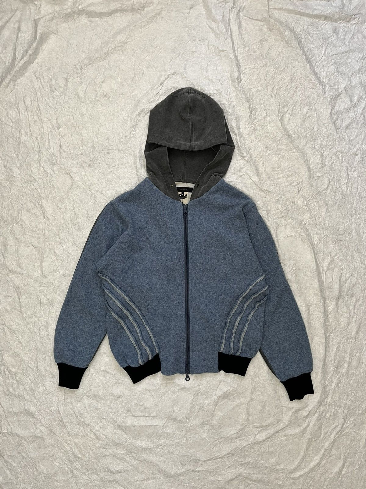 Griffin Griffin mid 1990s hybrid wool-cotton hoodie Size US M / EU 48-50 / 2 - 1 Thumbnail